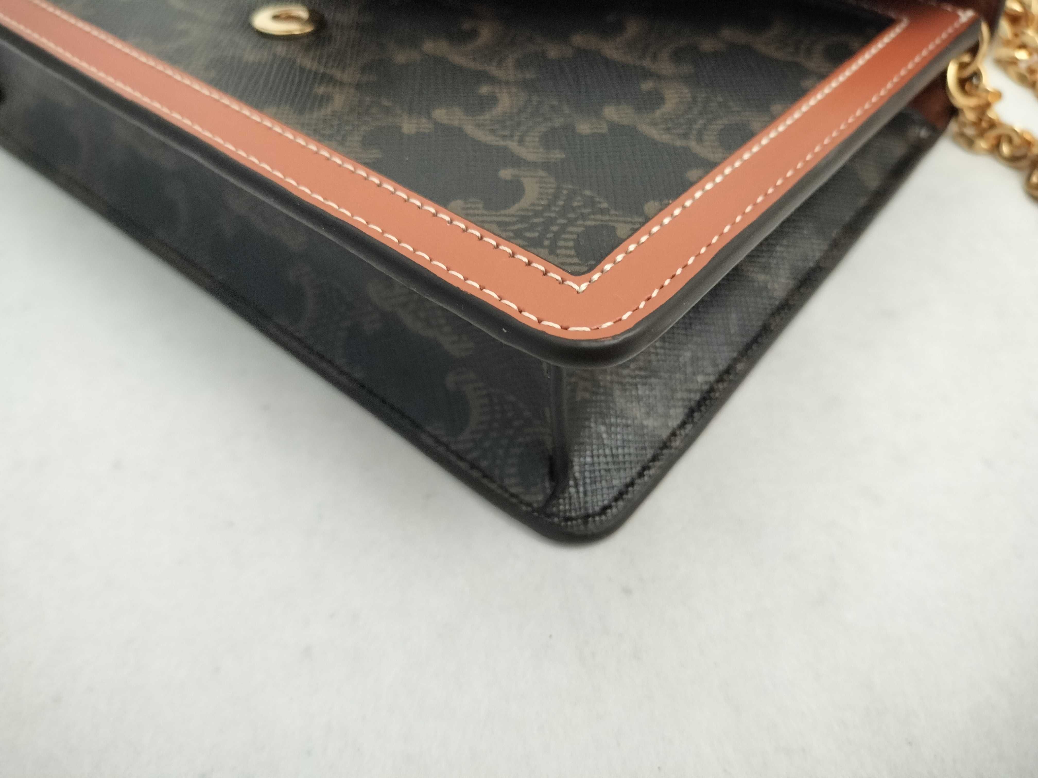 Chain Wallet Margo Tan Shoulder Bag — view 6