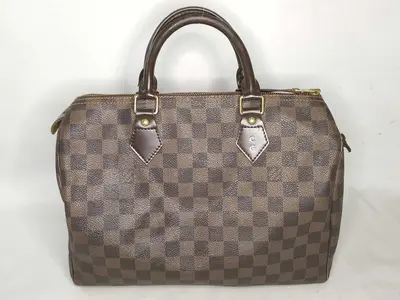Damier FR- Damier Speedy 30 N41531 Brown Handbag