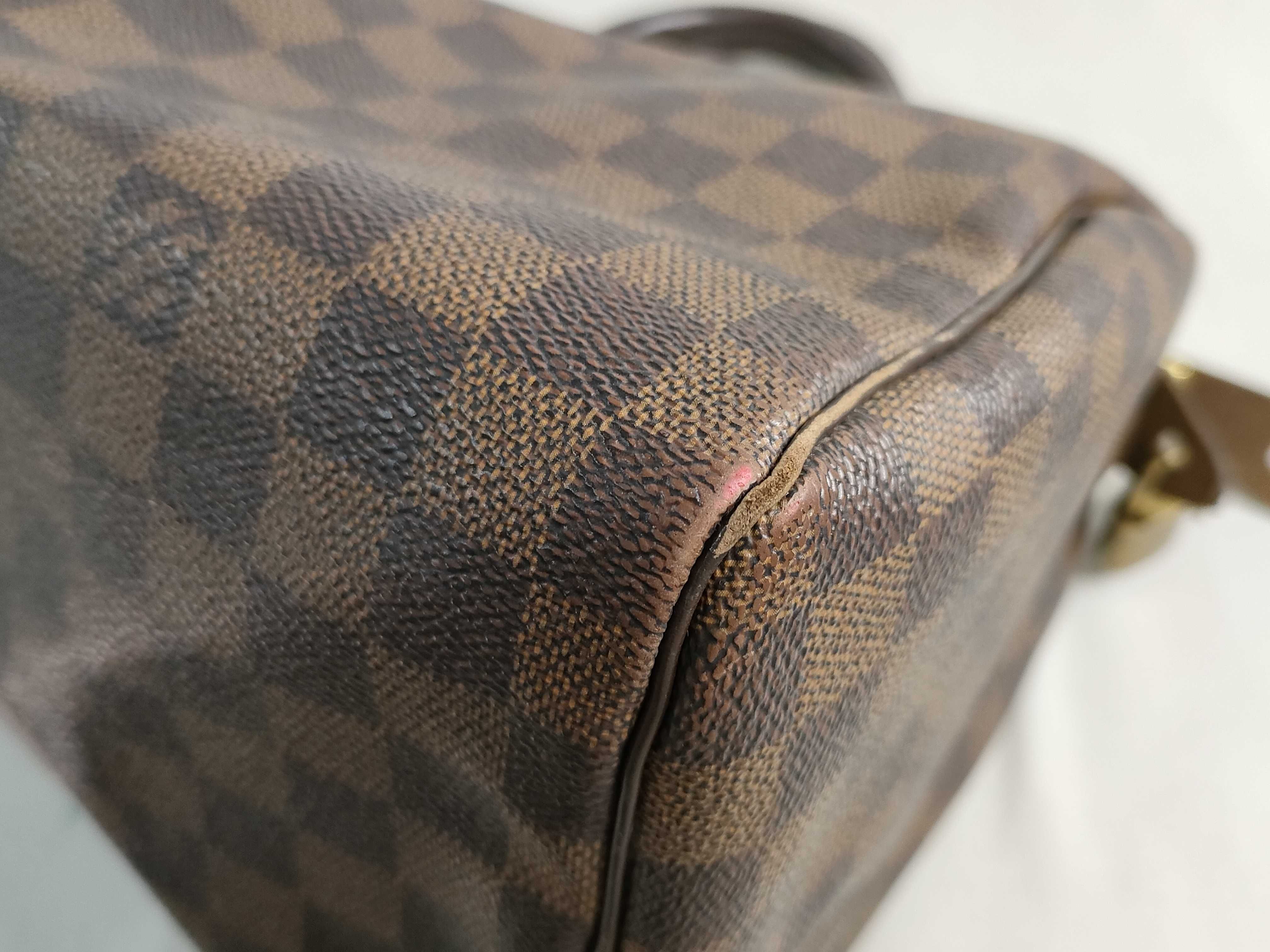 Damier FR- Damier Speedy 30 N41531 Brown Handbag — view 6
