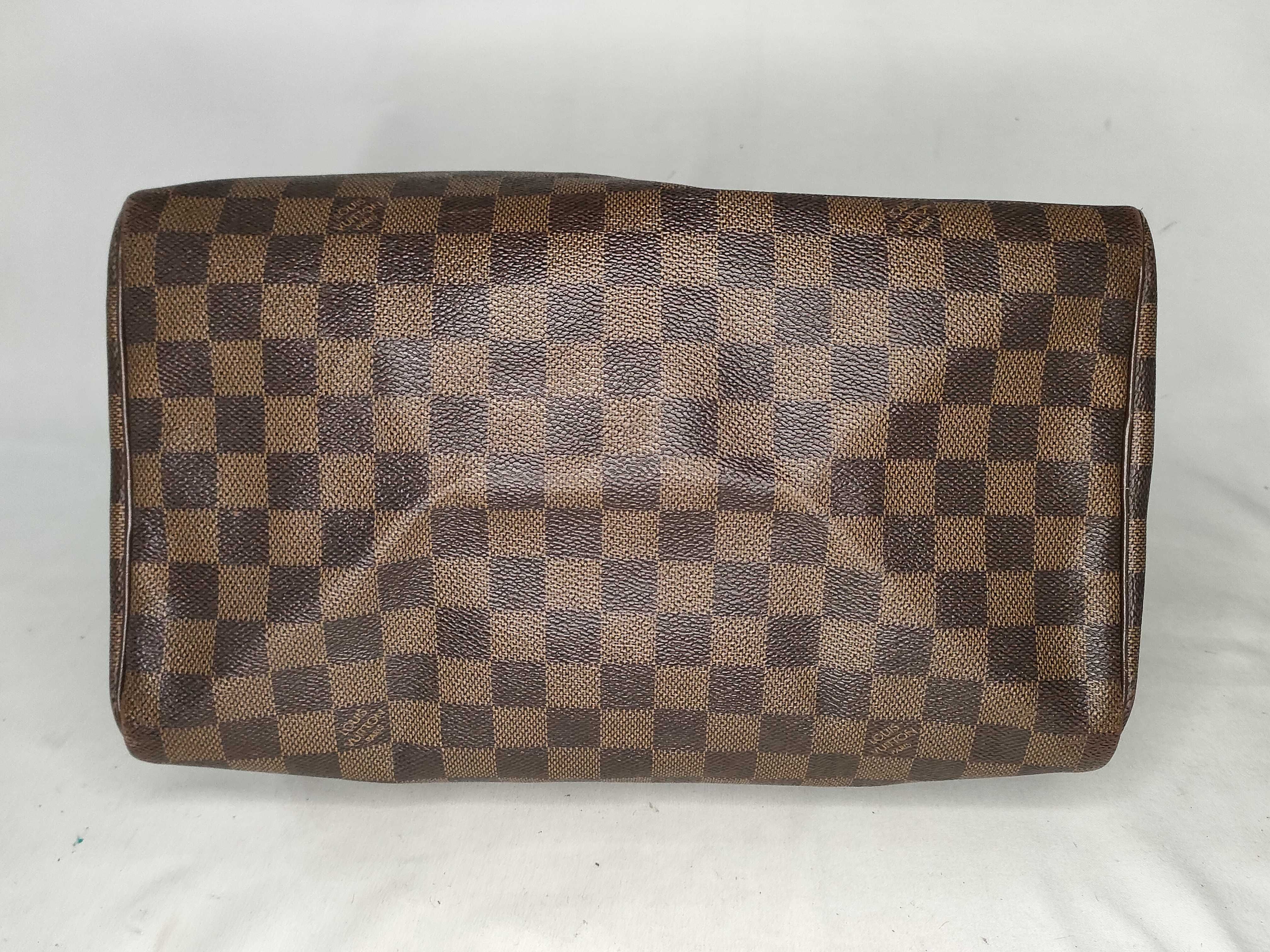 Damier FR- Damier Speedy 30 N41531 Brown Handbag — view 7