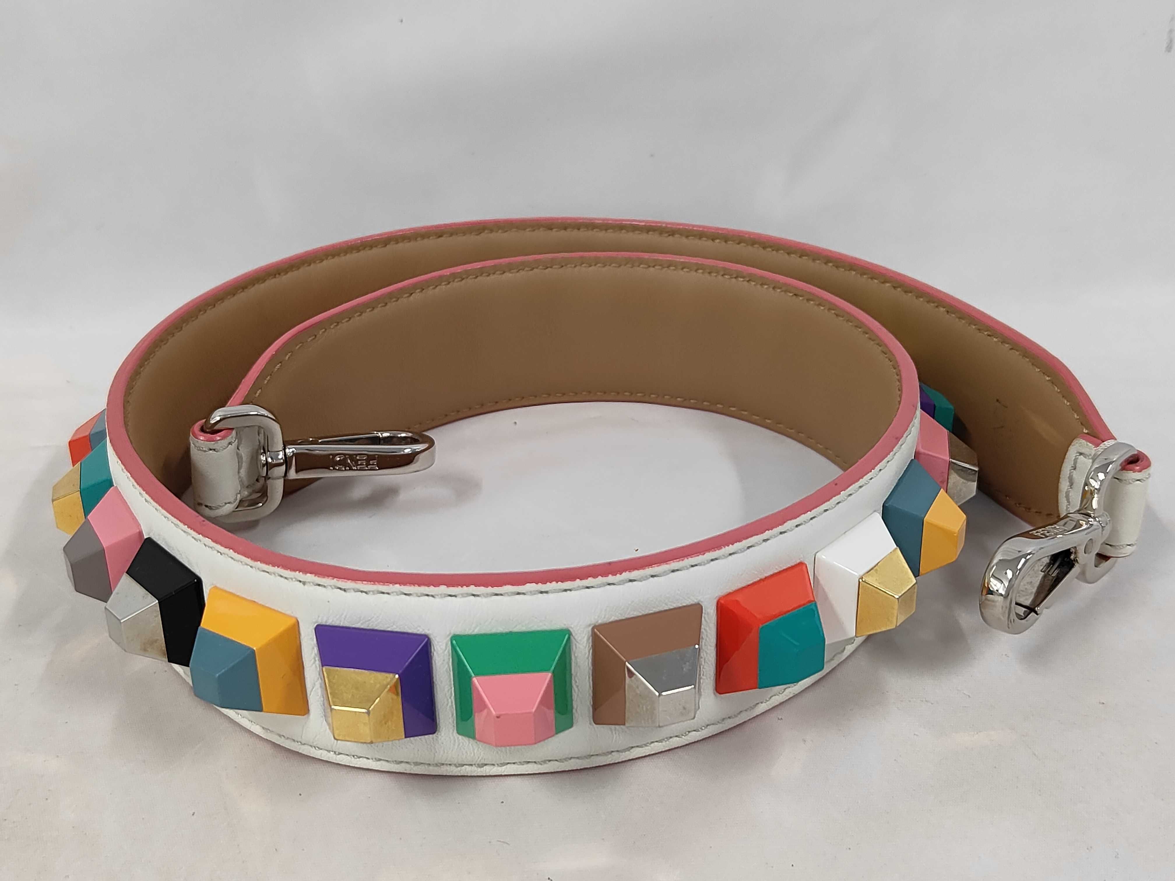strap, white x multicolor strap — view 2