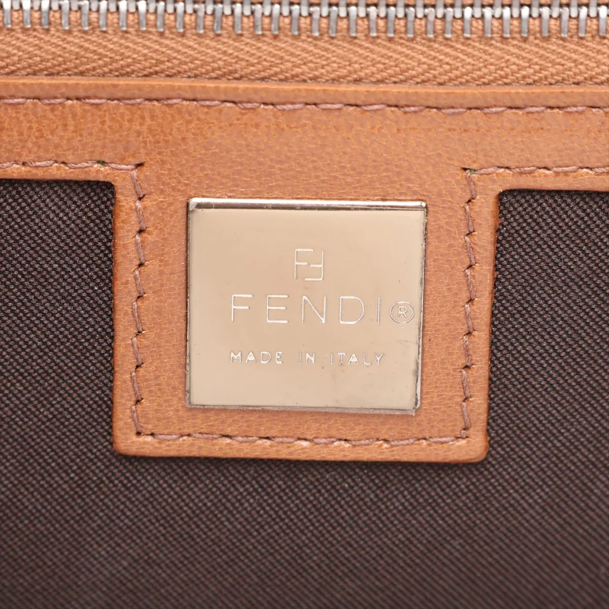 calfskin and leather shoulder bag, leopard print. — view 9