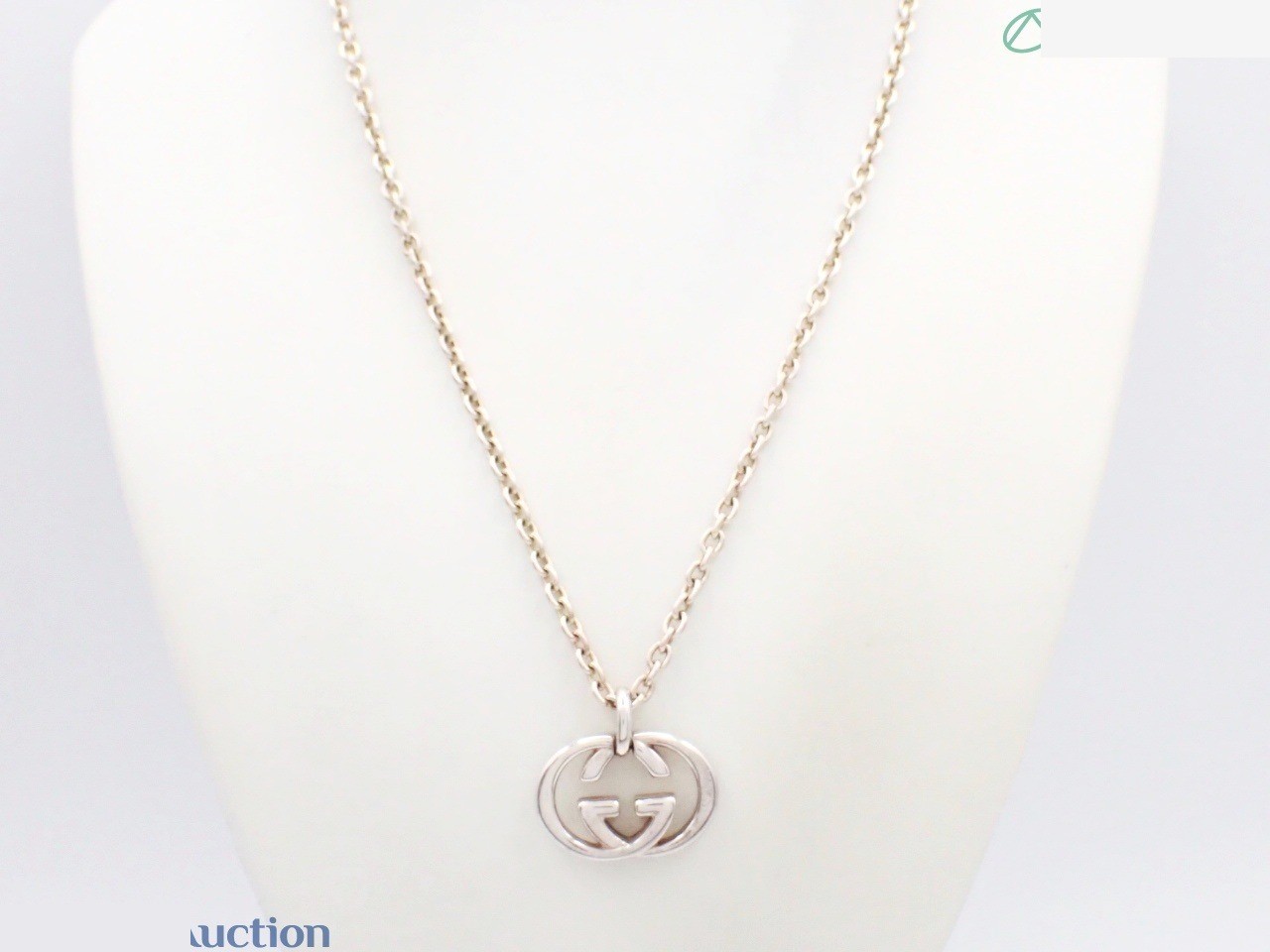 Silver necklace, 925 sterling silver, 26.5g, chain approximately 50cm. — view 3