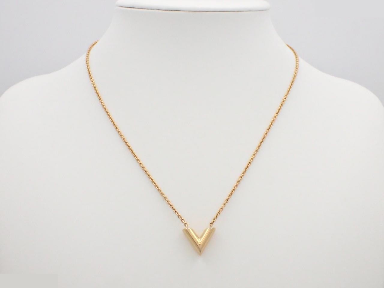 Essential V Necklace, chain approximately 46cm — view 3