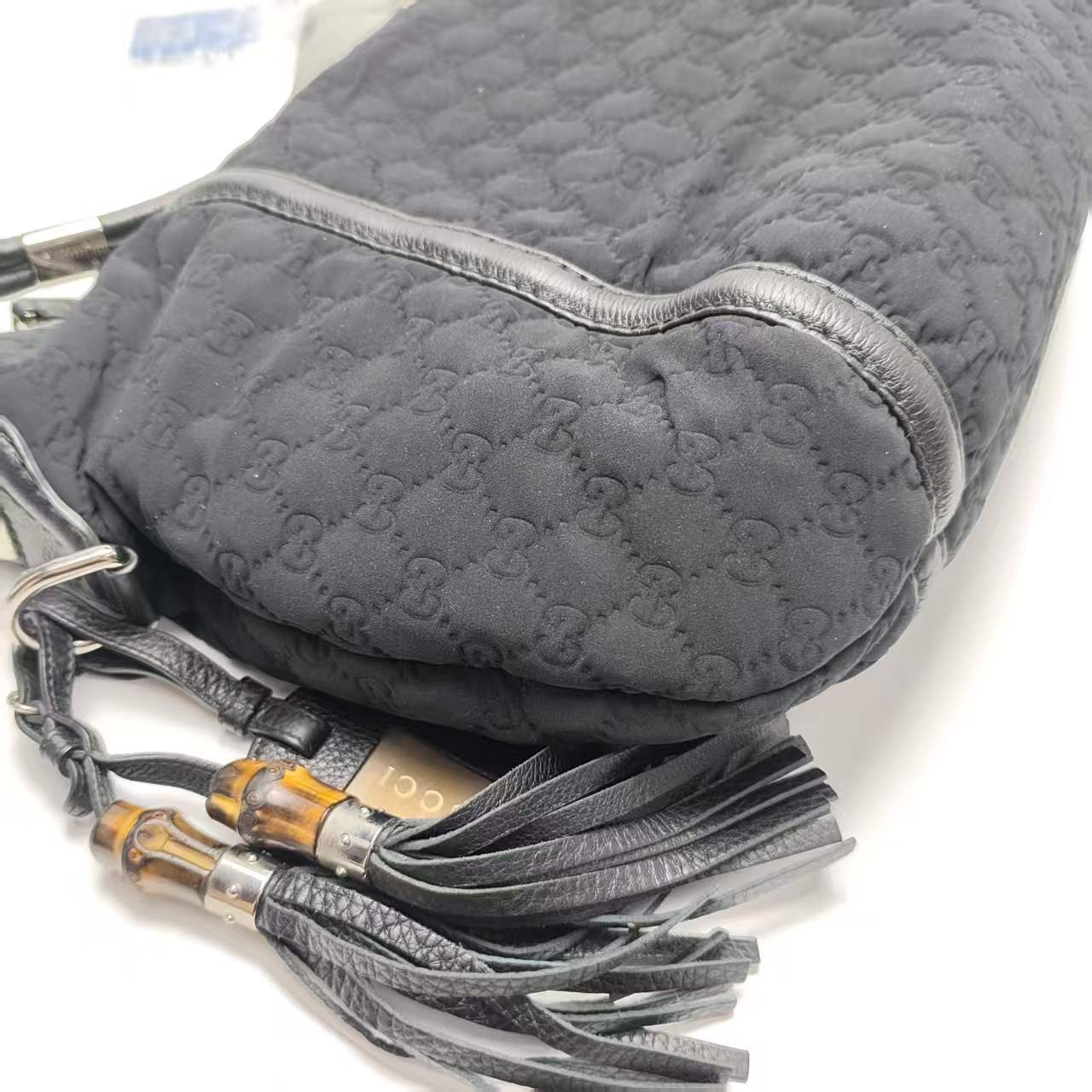 【*Shipped from: China*】GUCCI Bamboo Canvas 240261 Handbag — view 3