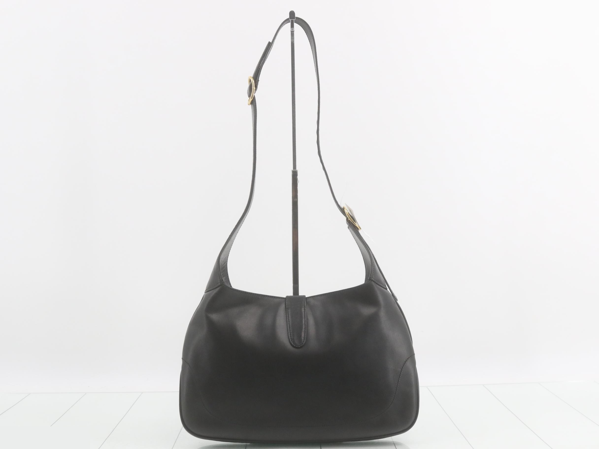 Leather Jackie Shoulder Bag — view 2