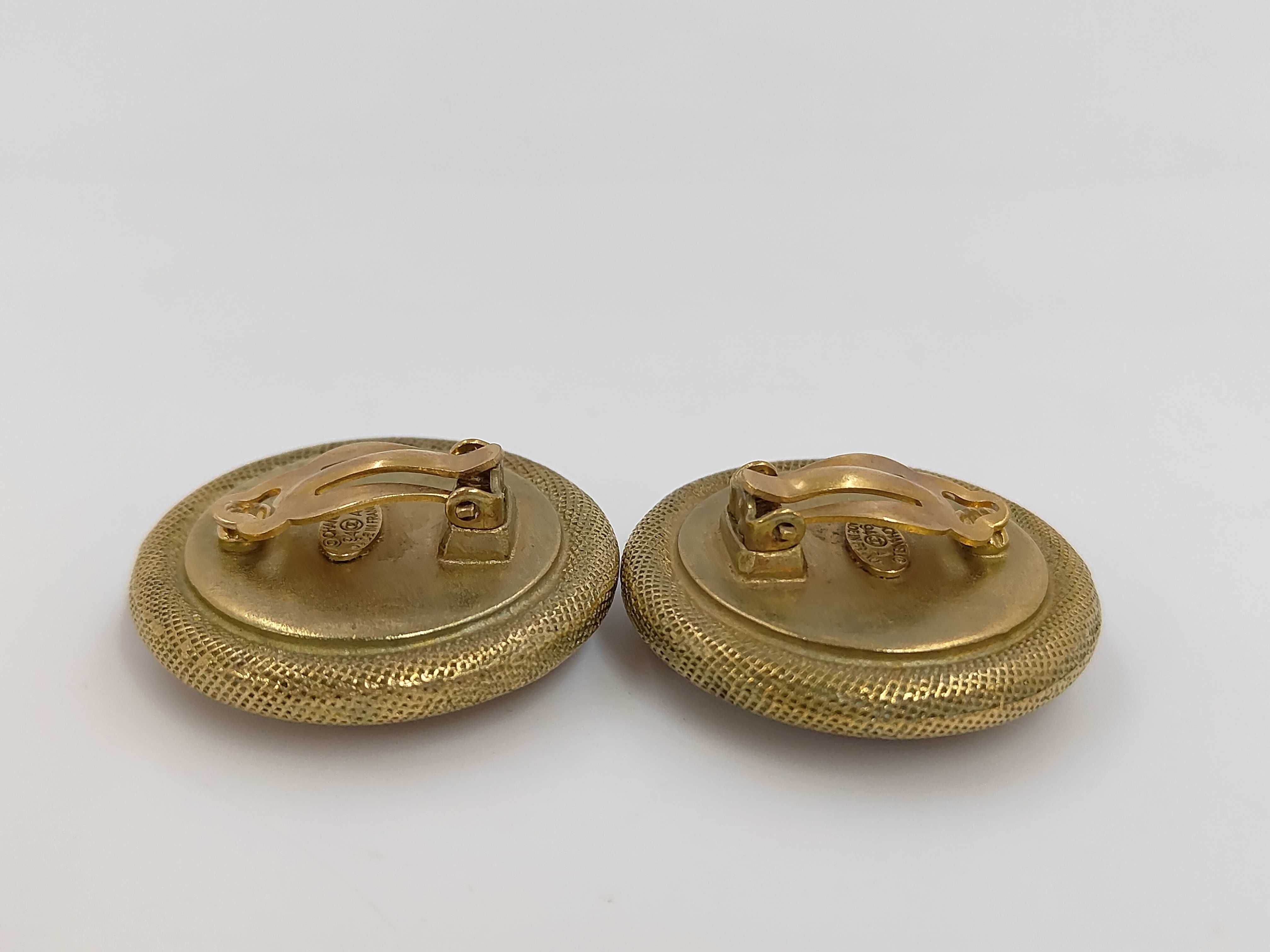 94A Coco Mark Black Large Earrings — view 3