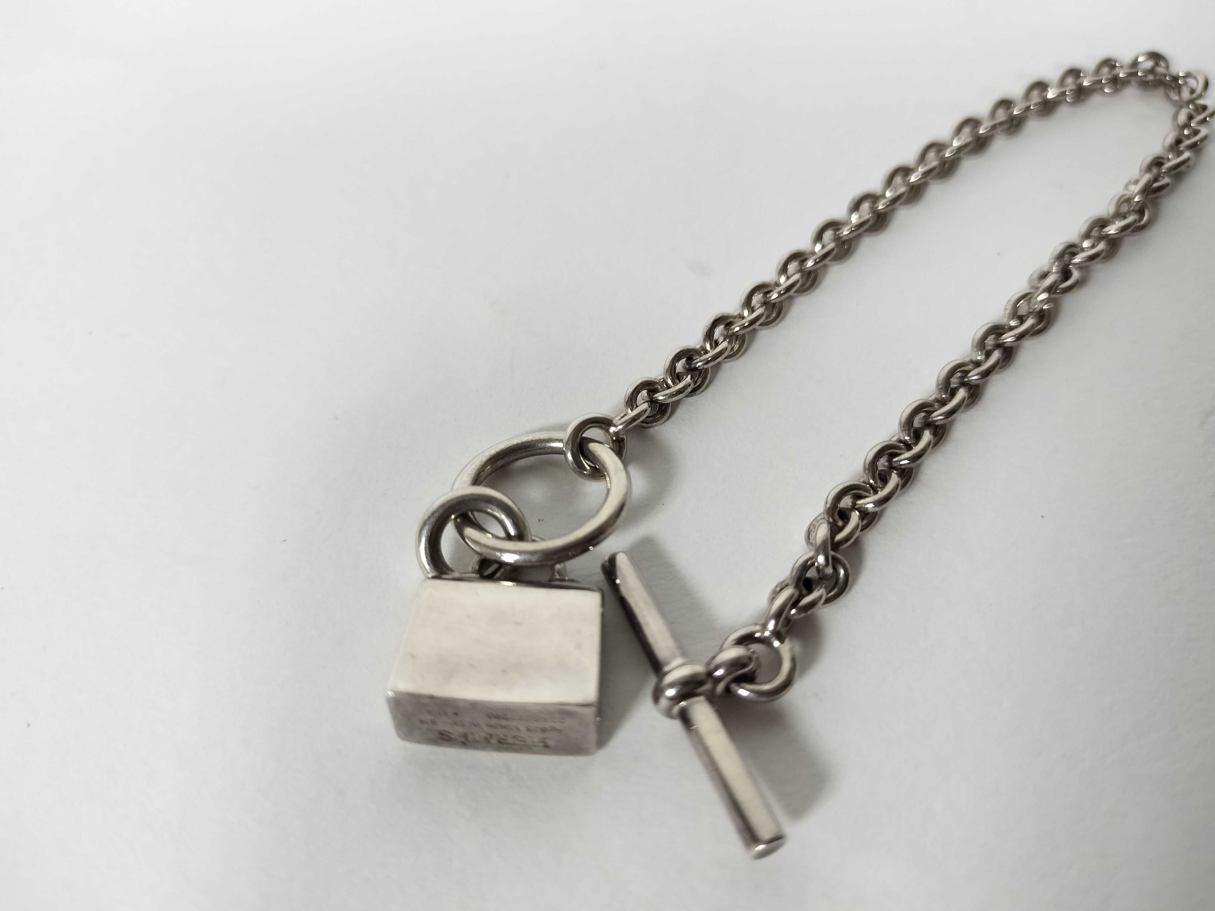 Kelly bag, Hermes Kelly Cadena, Ag925 silver, other accessories. — view 3