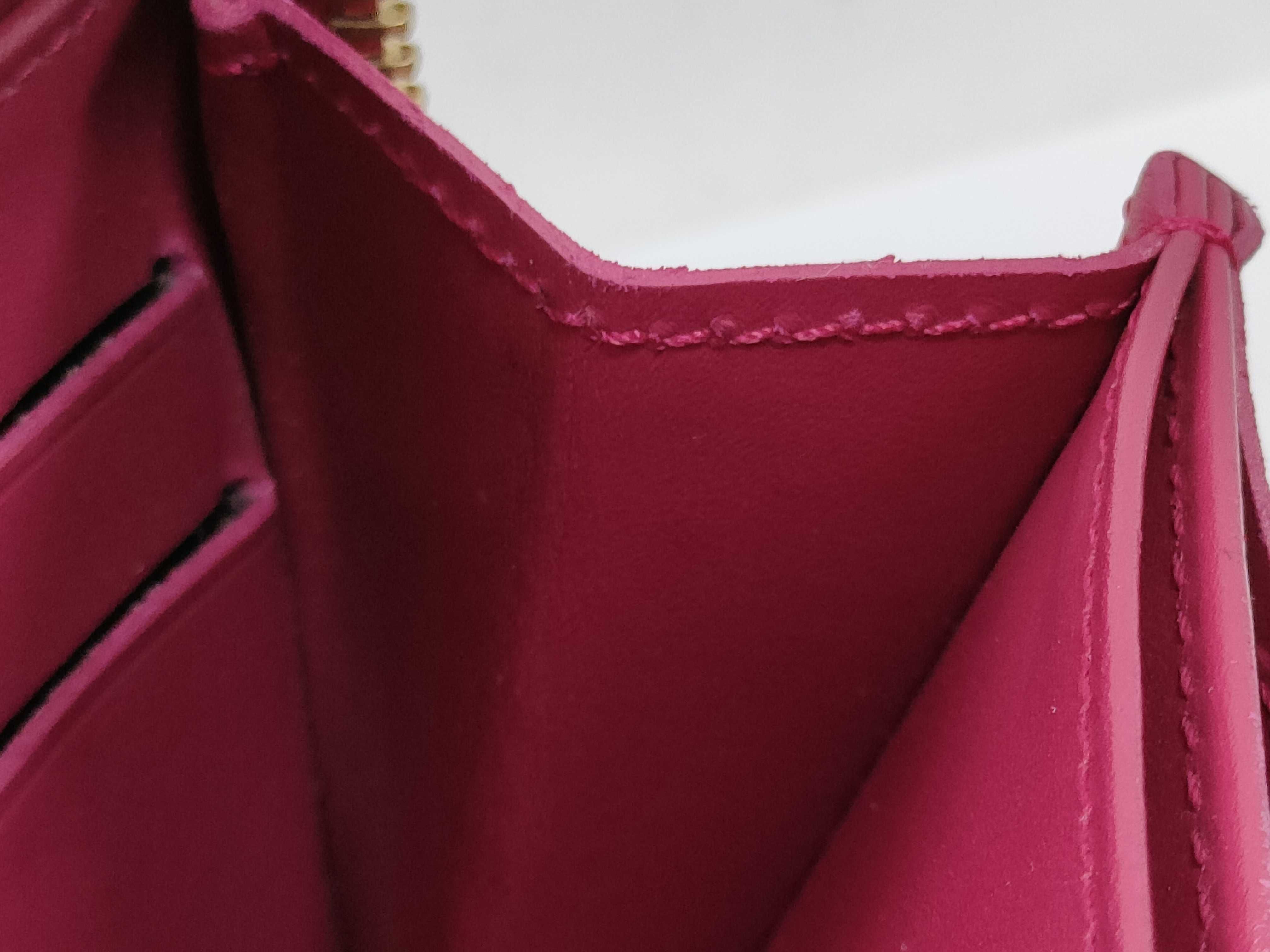 Vernis Zippy Wallet, Wine Red (sticky) — view 11