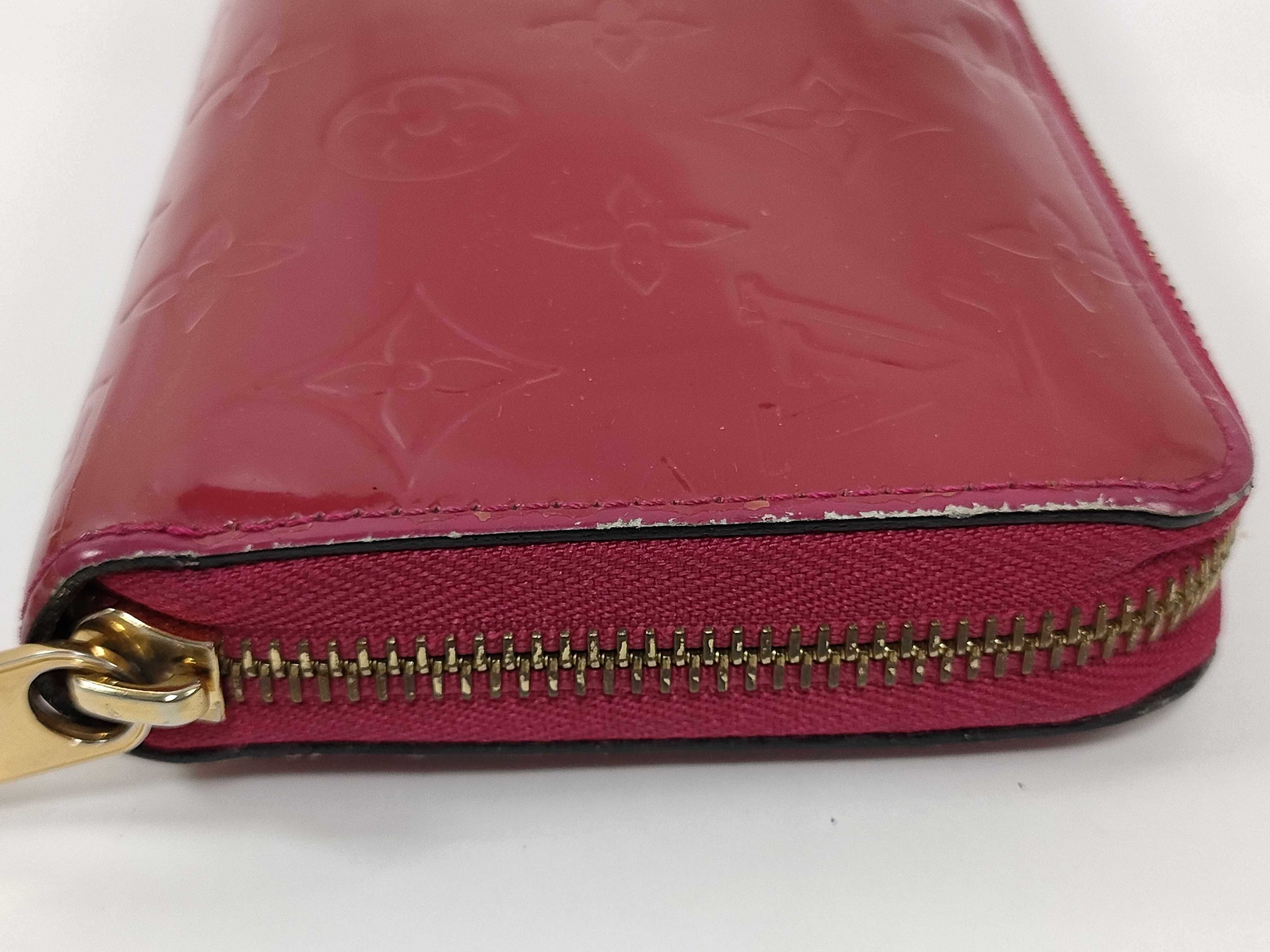 Vernis Zippy Wallet, Wine Red (sticky) — view 5