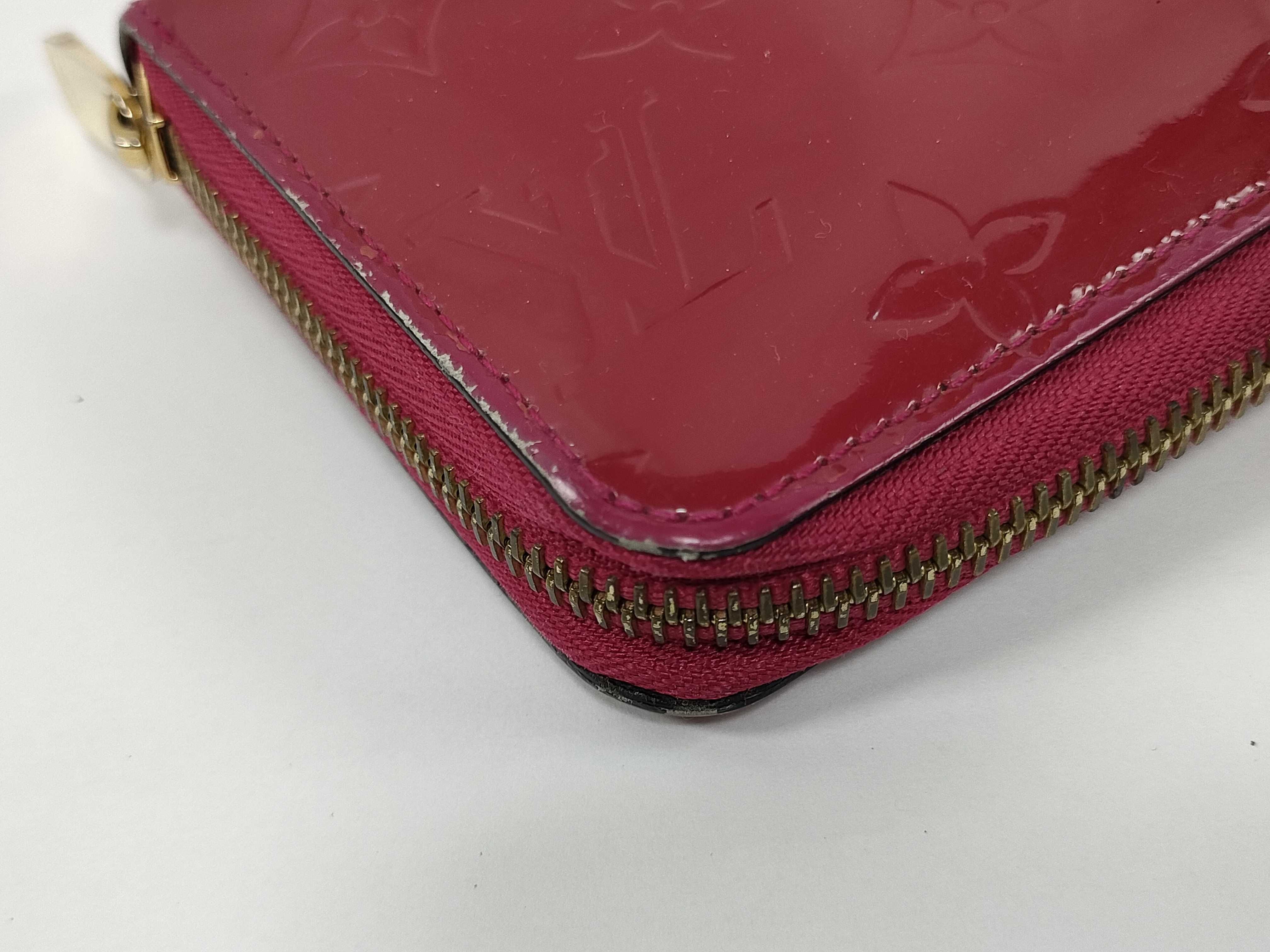 Vernis Zippy Wallet, Wine Red (sticky) — view 6