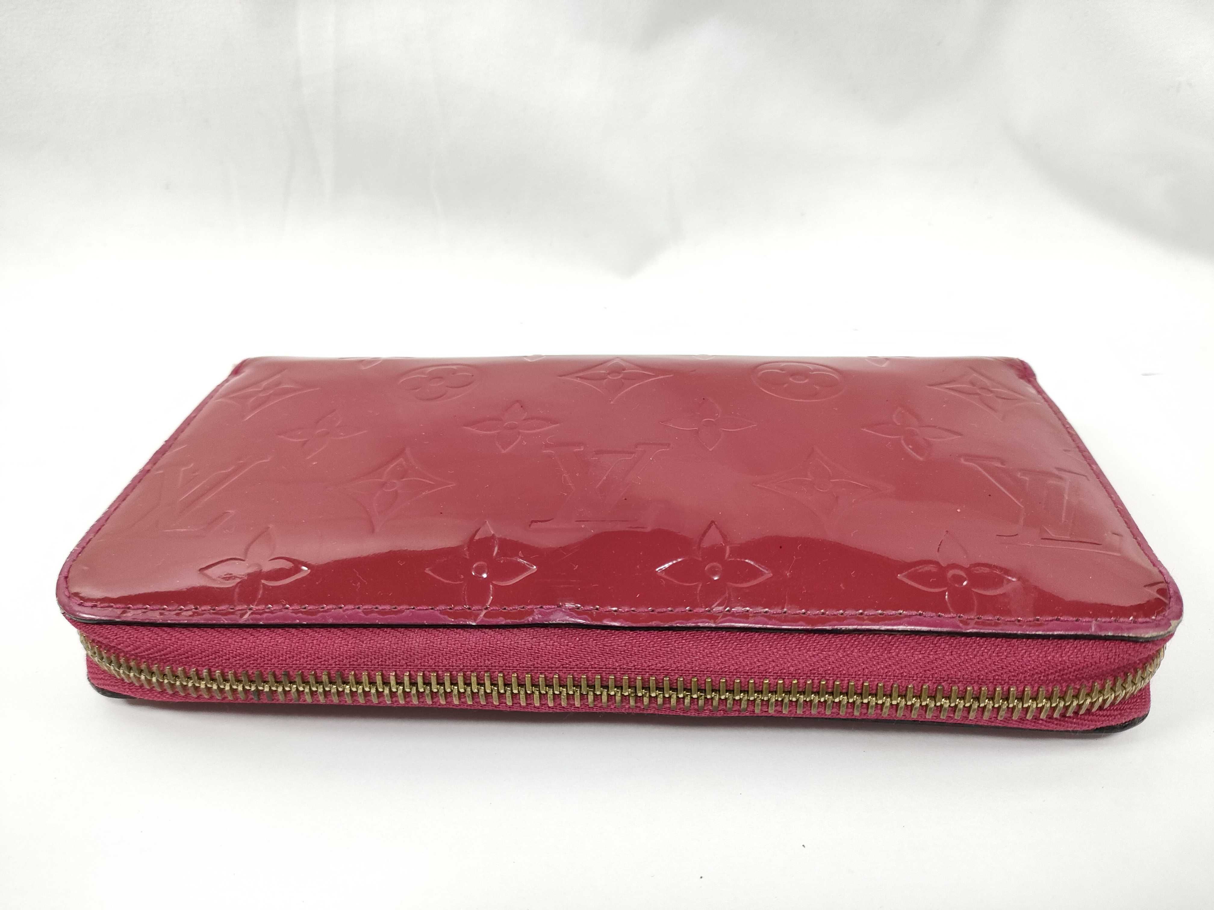 Vernis Zippy Wallet, Wine Red (sticky) — view 7