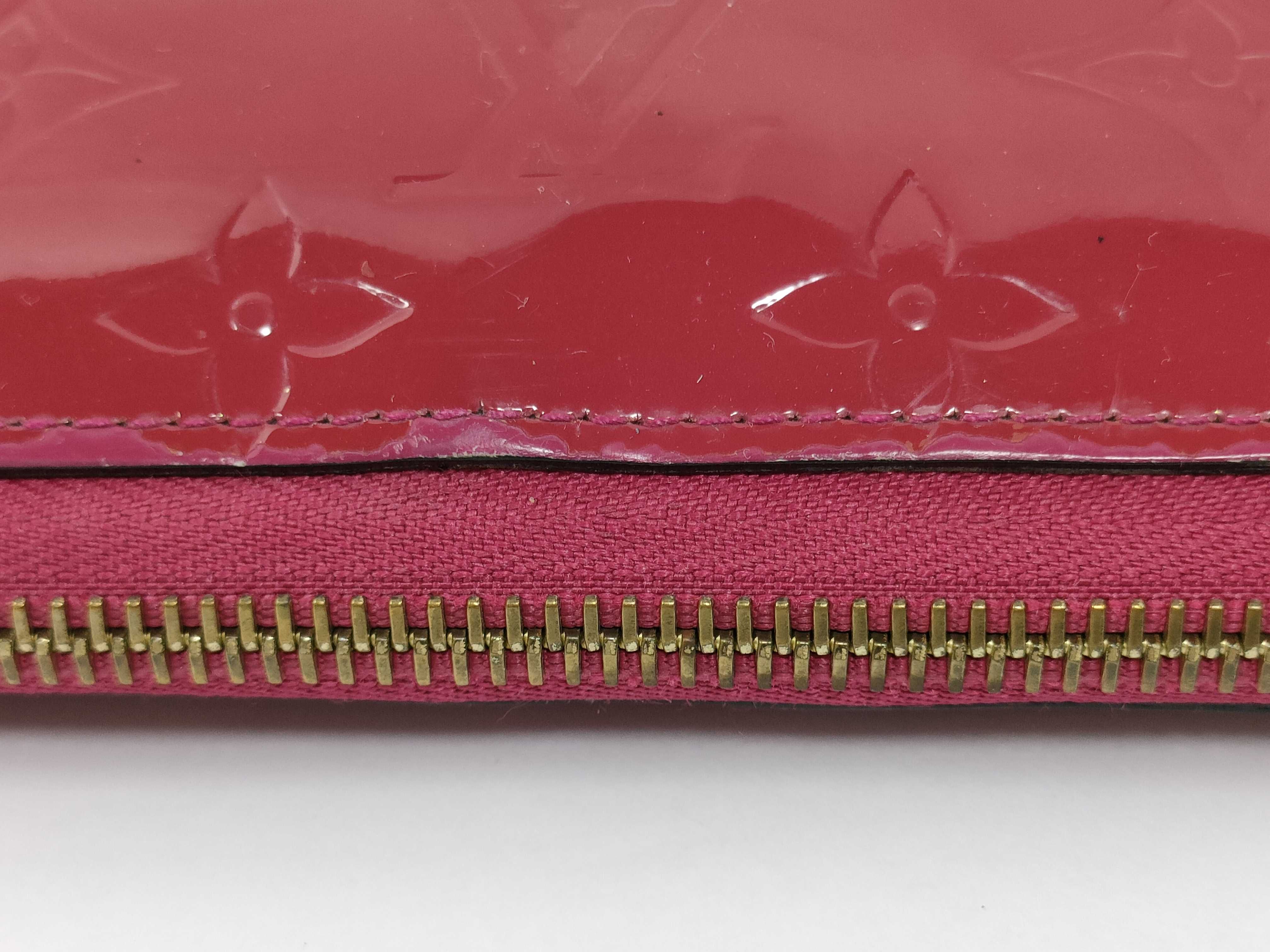 Vernis Zippy Wallet, Wine Red (sticky) — view 8