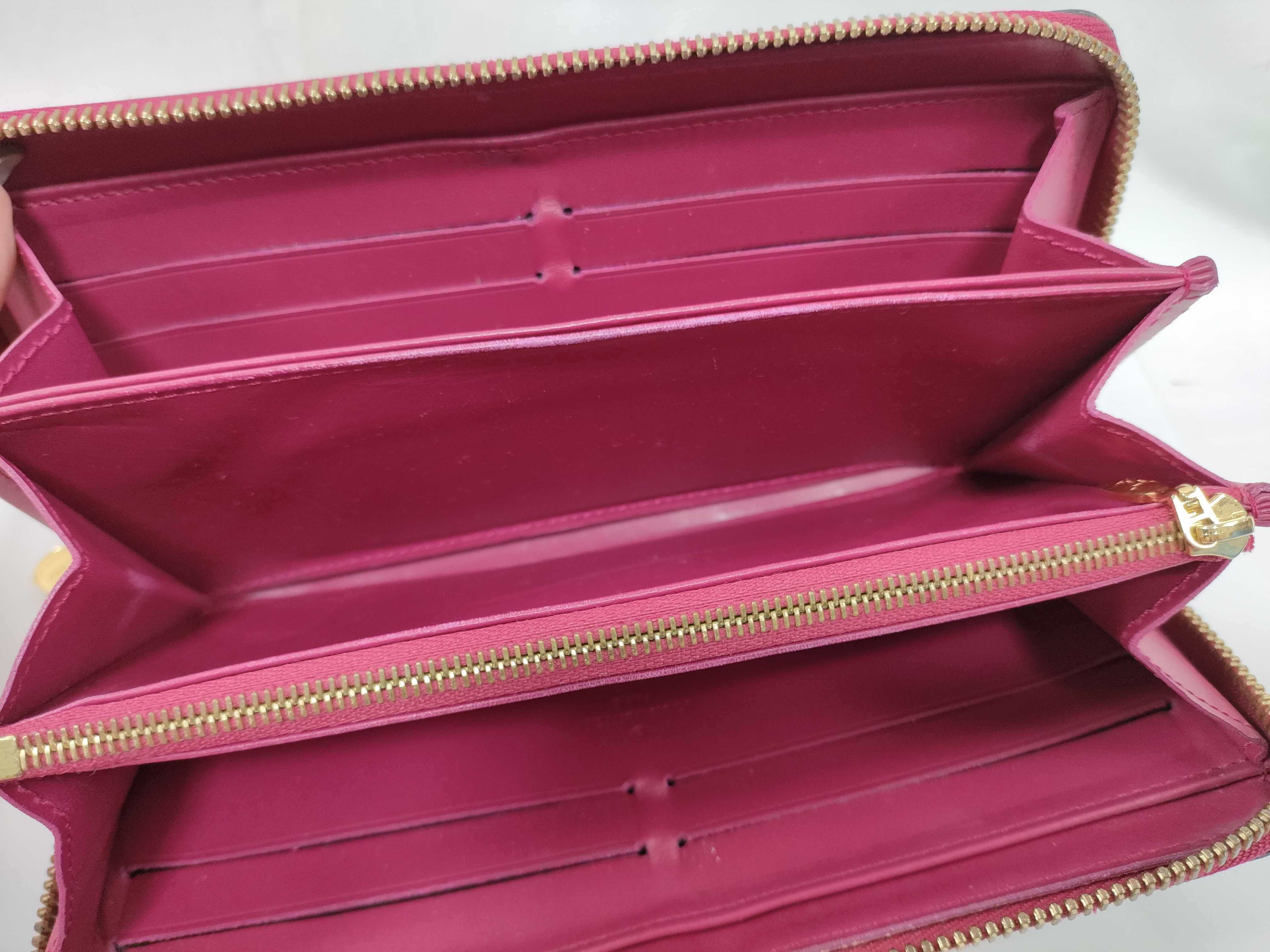 Vernis Zippy Wallet, Wine Red (sticky) — view 9