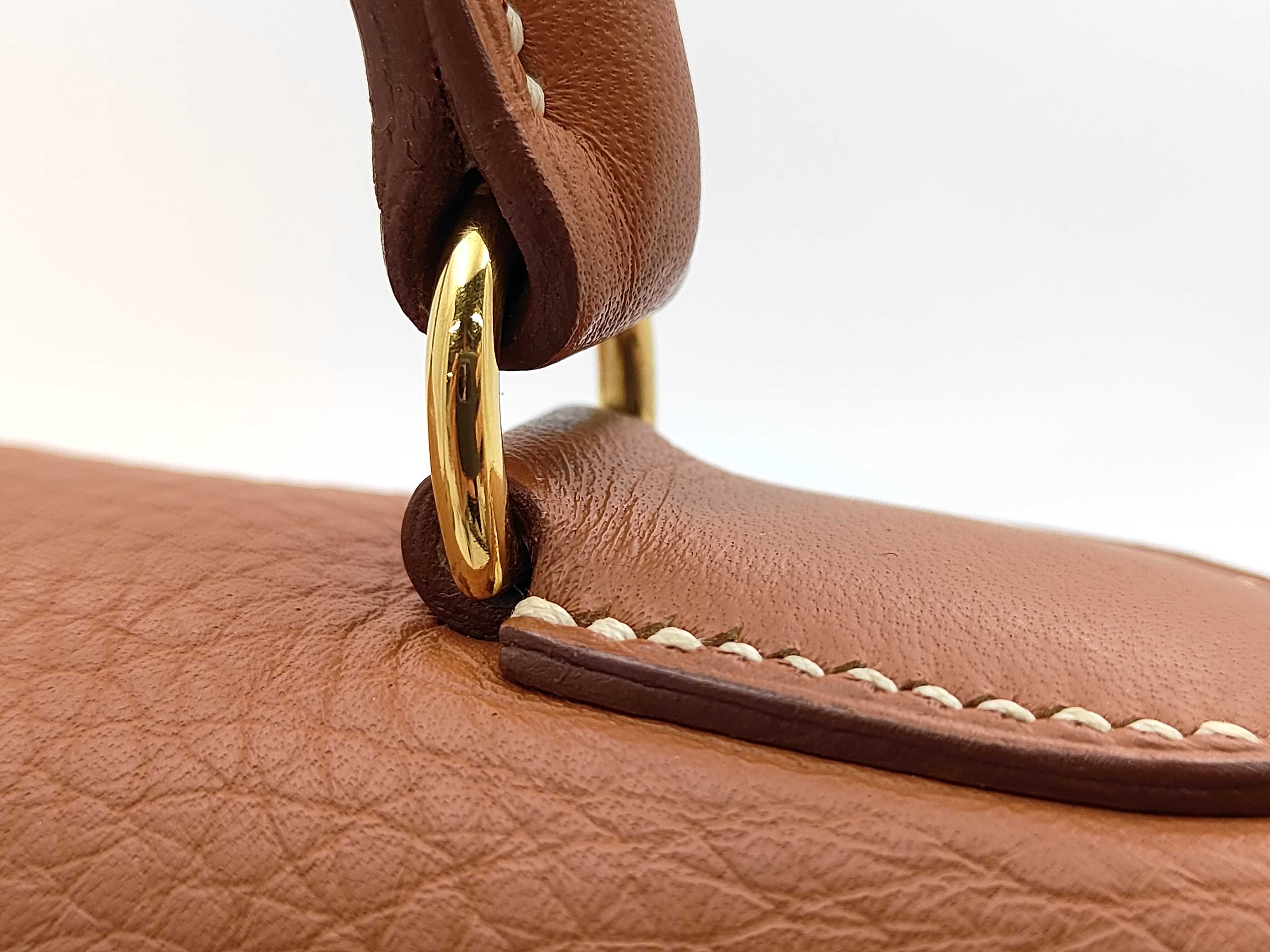 Kelly 32, Togo leather, brown, gold hardware, A handbag — view 5