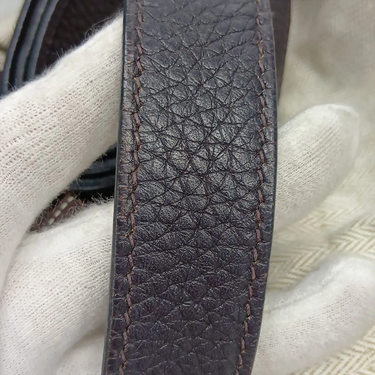 Jypsiere 28 Taurillon Clemence Raisin Silver Hardware X: 2016 — view 13