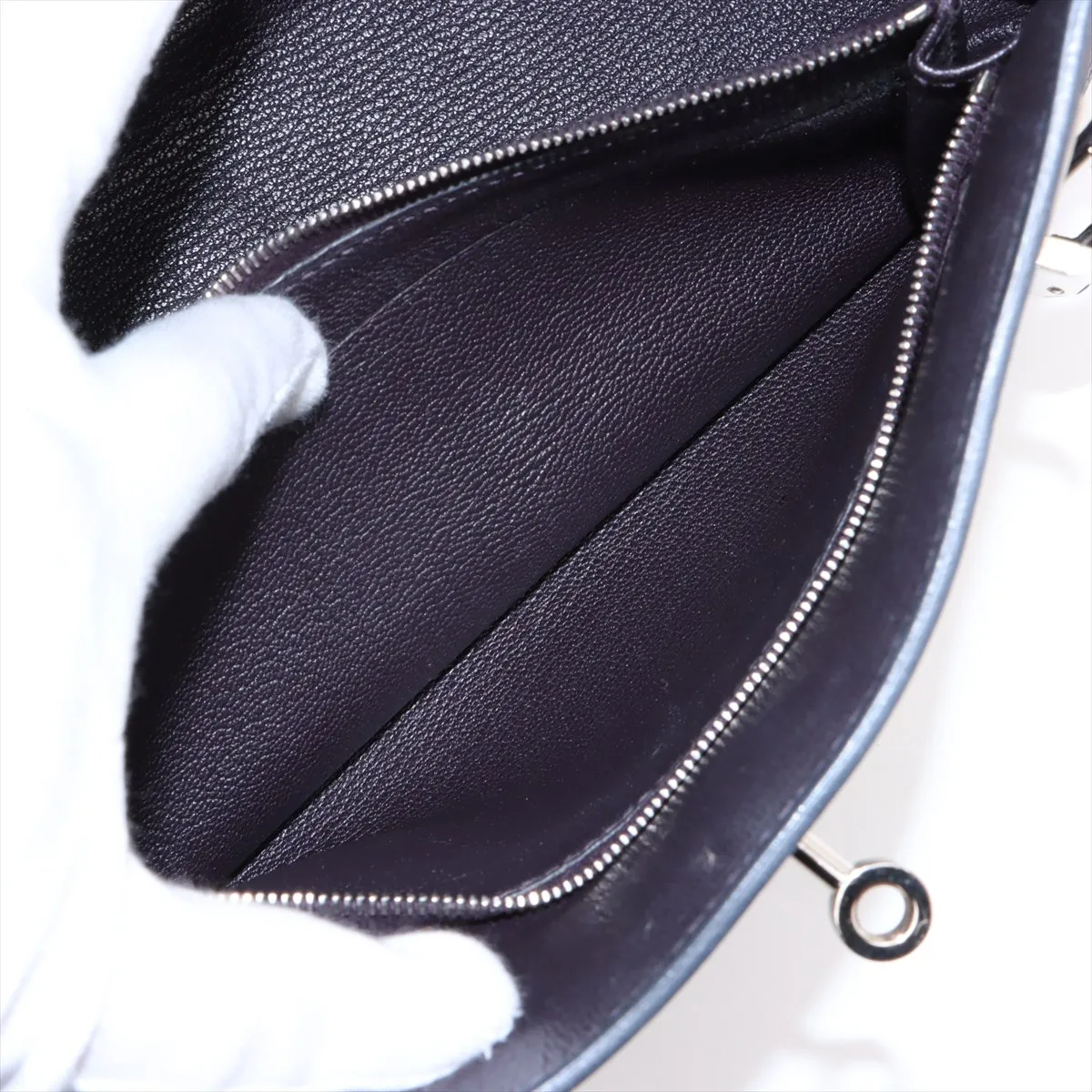 Jypsiere 28 Taurillon Clemence Raisin Silver Hardware X: 2016 — view 7