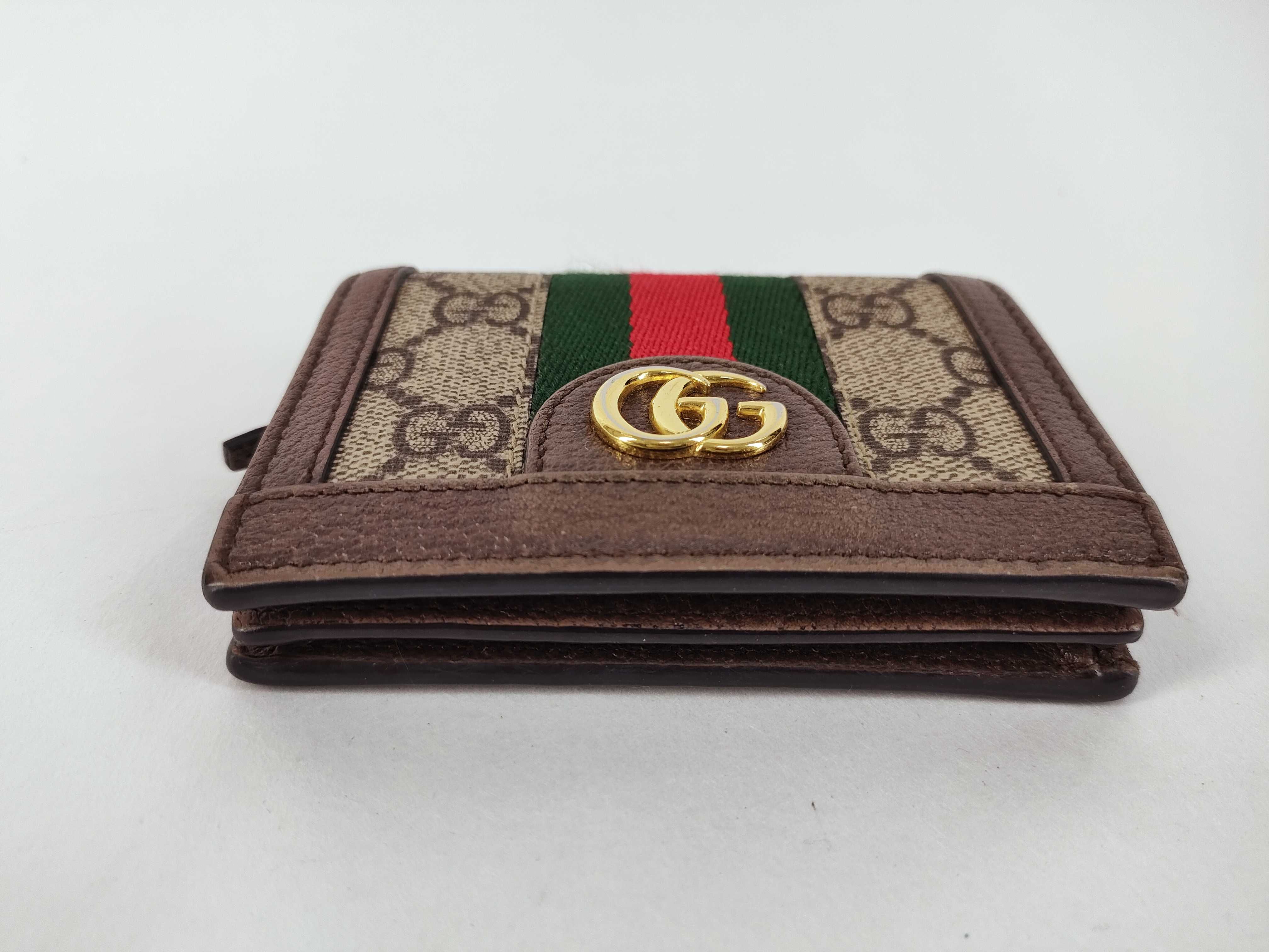 GG Supreme Ophidia Bi-fold Wallet Compact Wallet 523155 — view 4