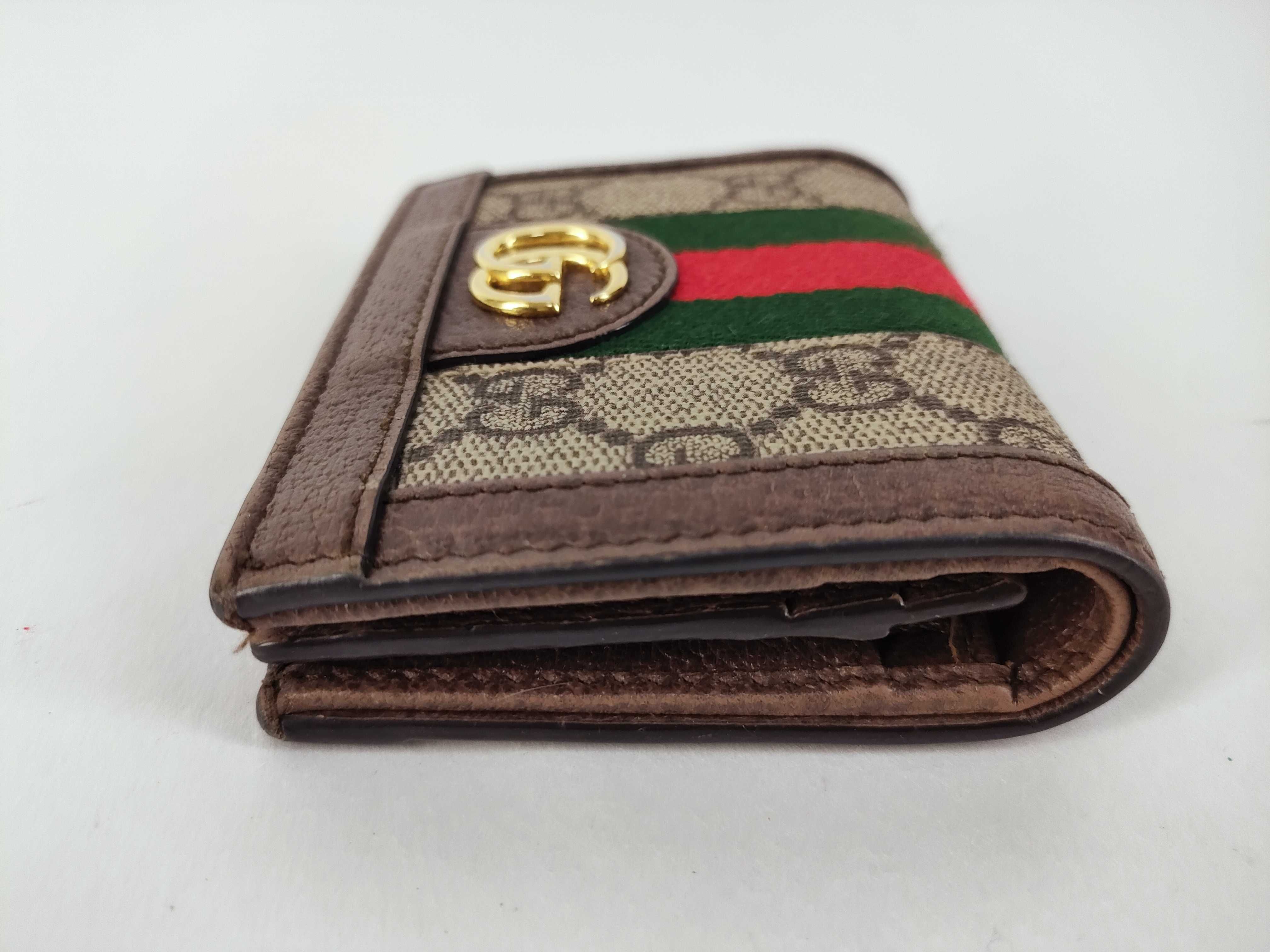 GG Supreme Ophidia Bi-fold Wallet Compact Wallet 523155 — view 5
