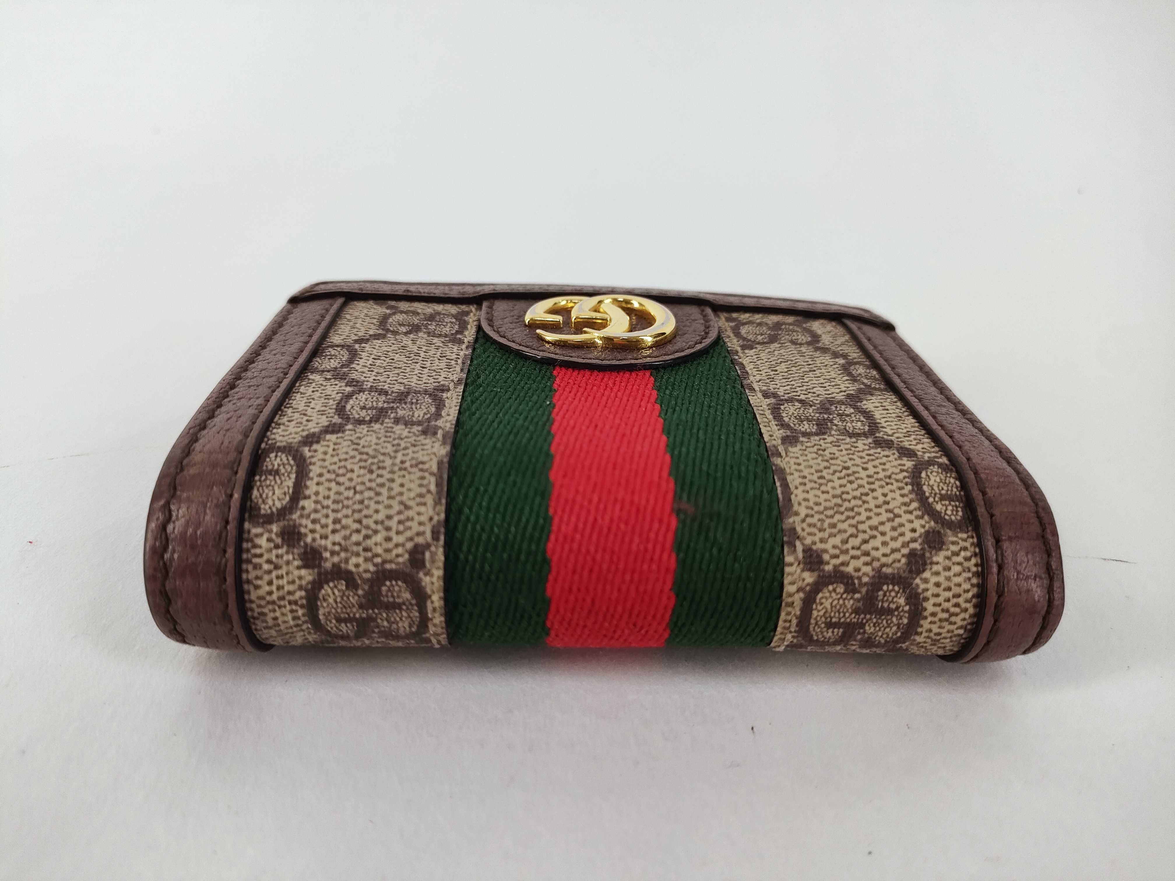 GG Supreme Ophidia Bi-fold Wallet Compact Wallet 523155 — view 6