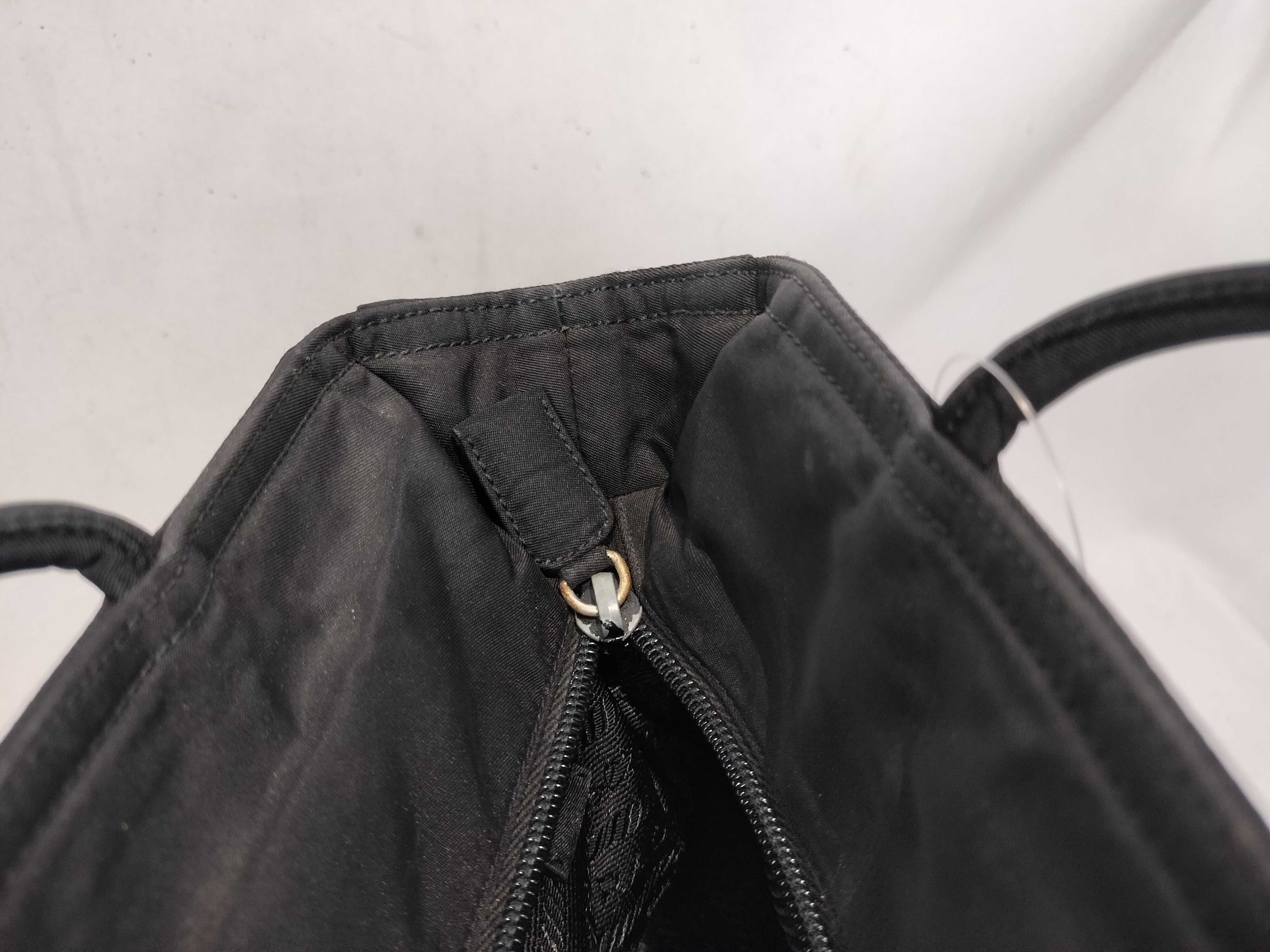 Nylon Tote Bag (Black) — view 11