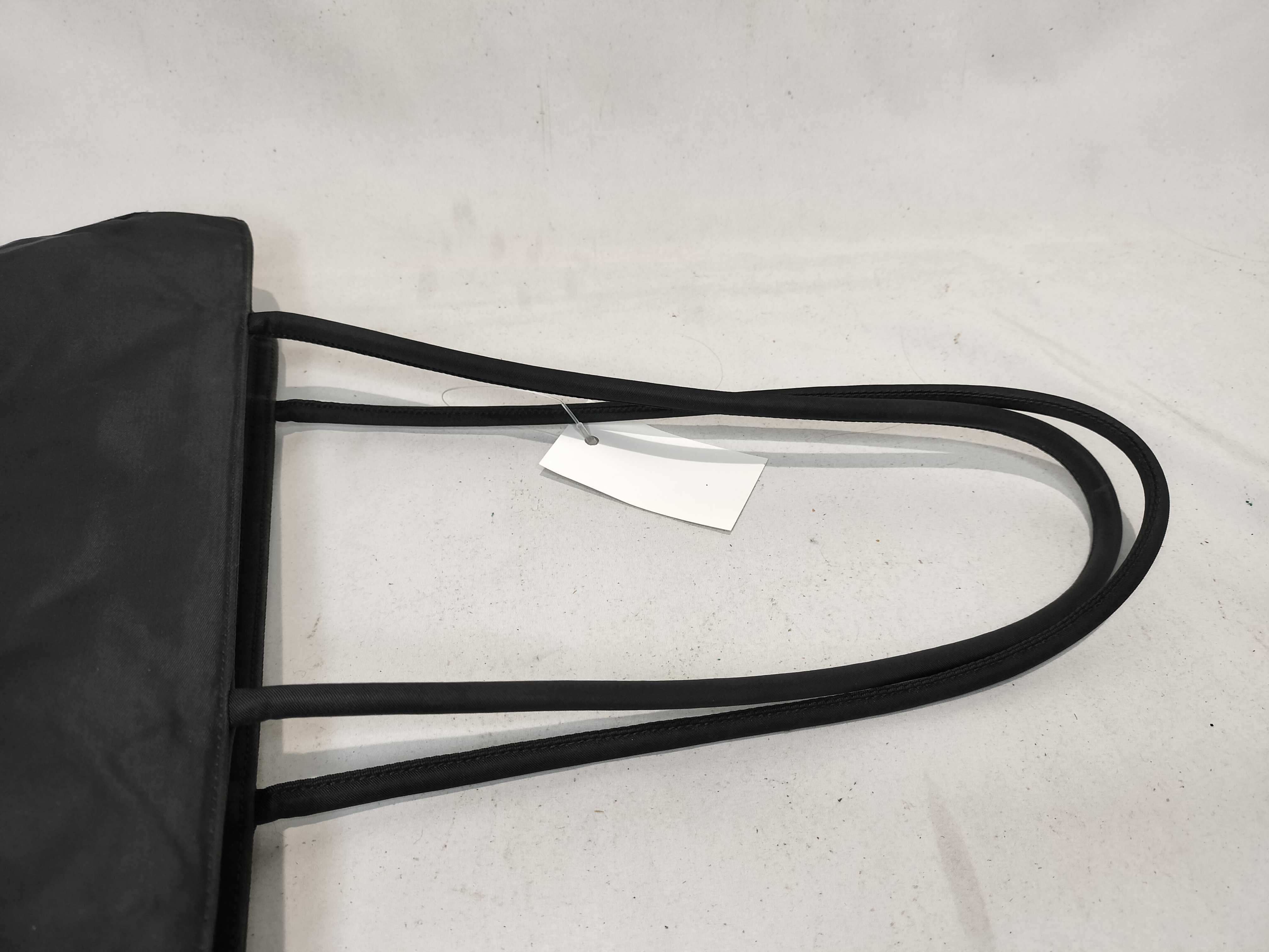 Nylon Tote Bag (Black) — view 3