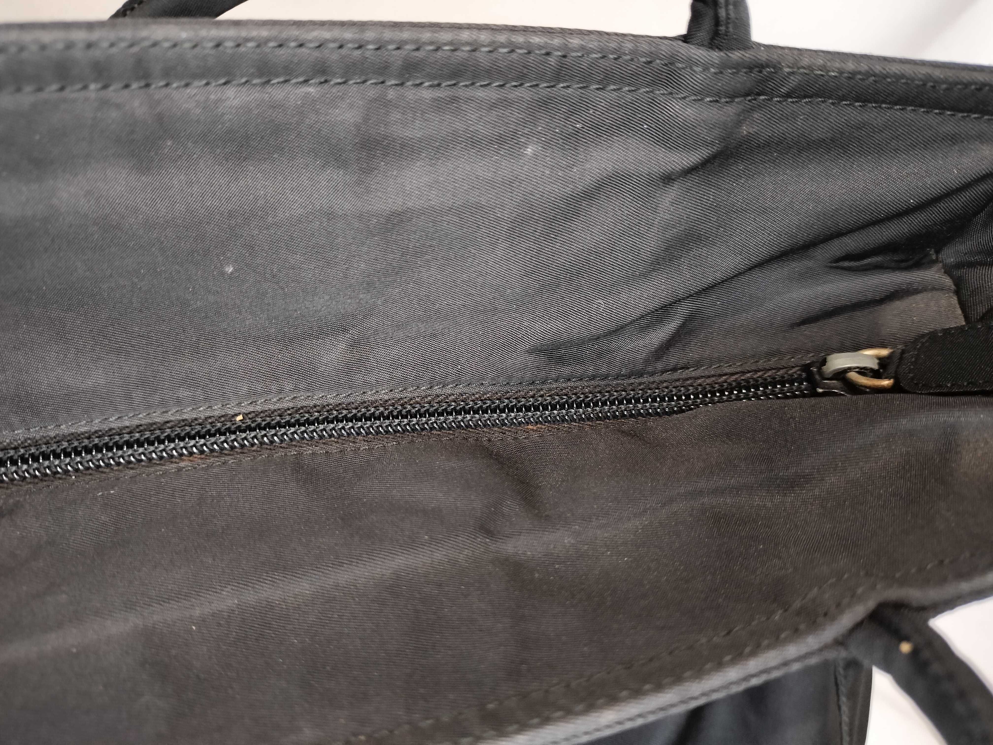 Nylon Tote Bag (Black) — view 9
