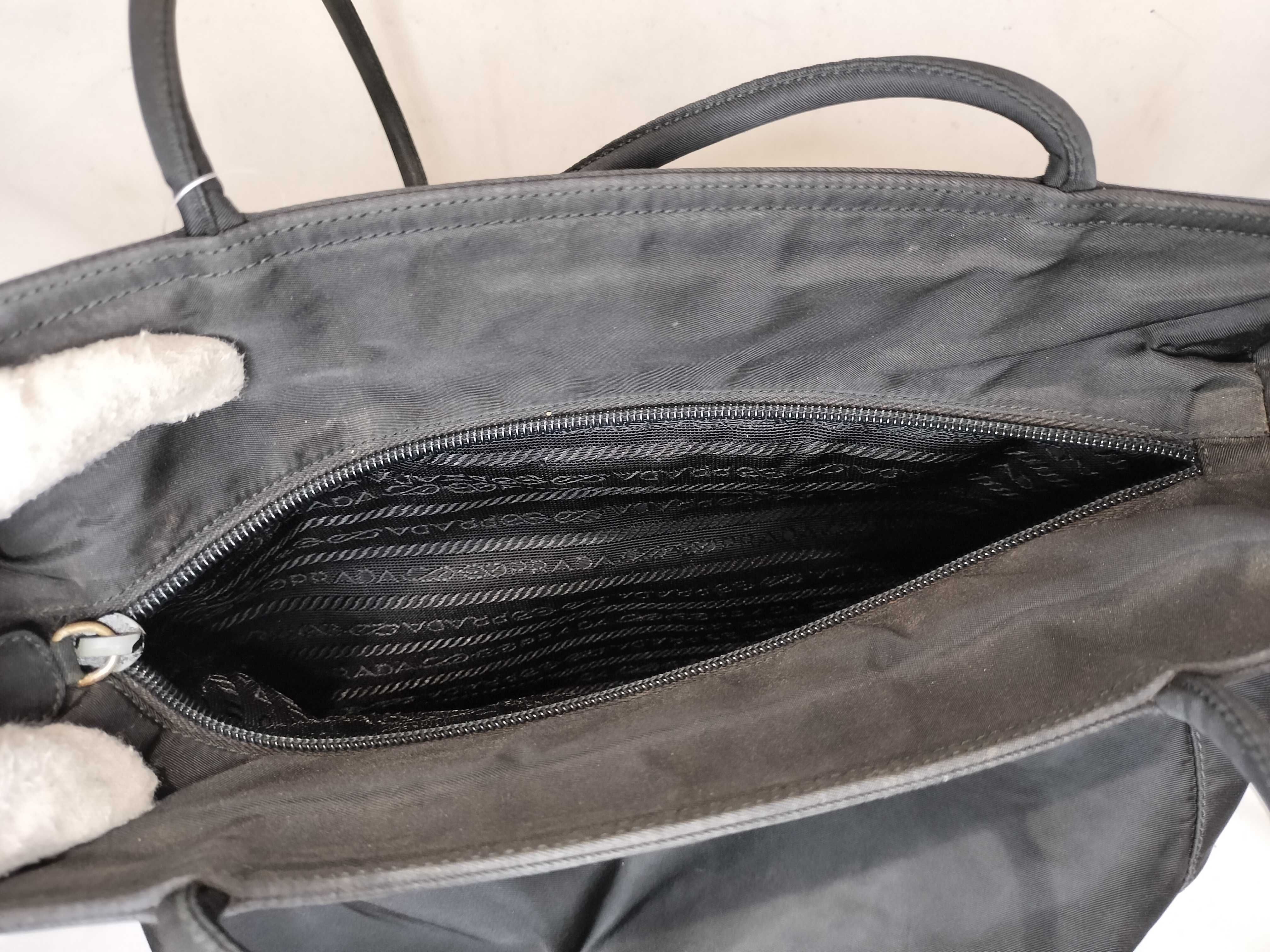 Nylon Tote Bag (Black) — view 10