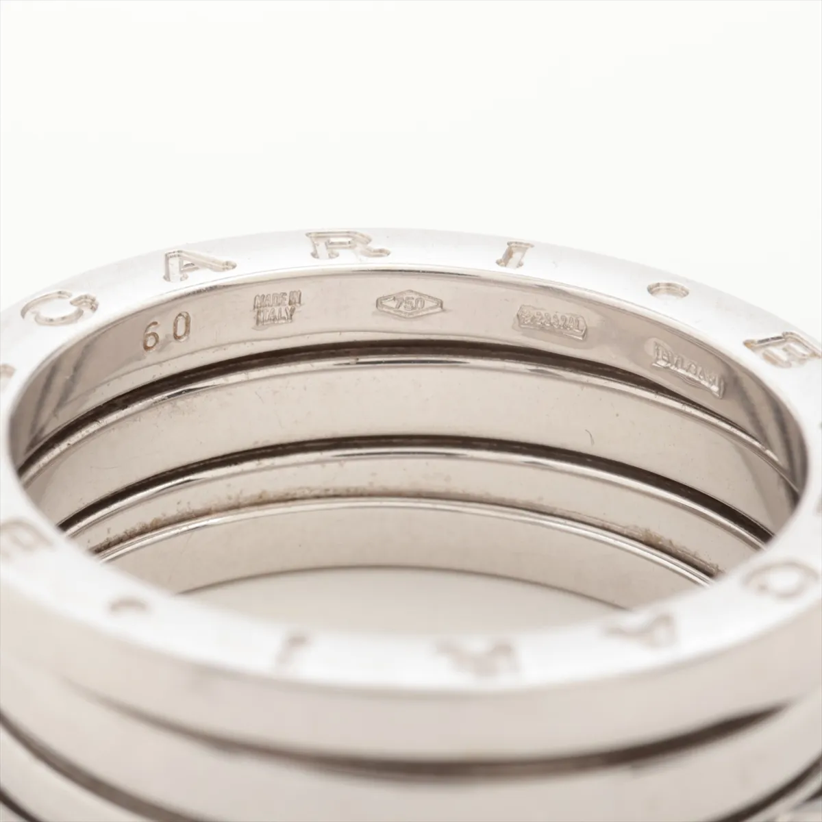 B.zero1 ring, 750 (WG), 10.9g, 60, spring defect. — view 3