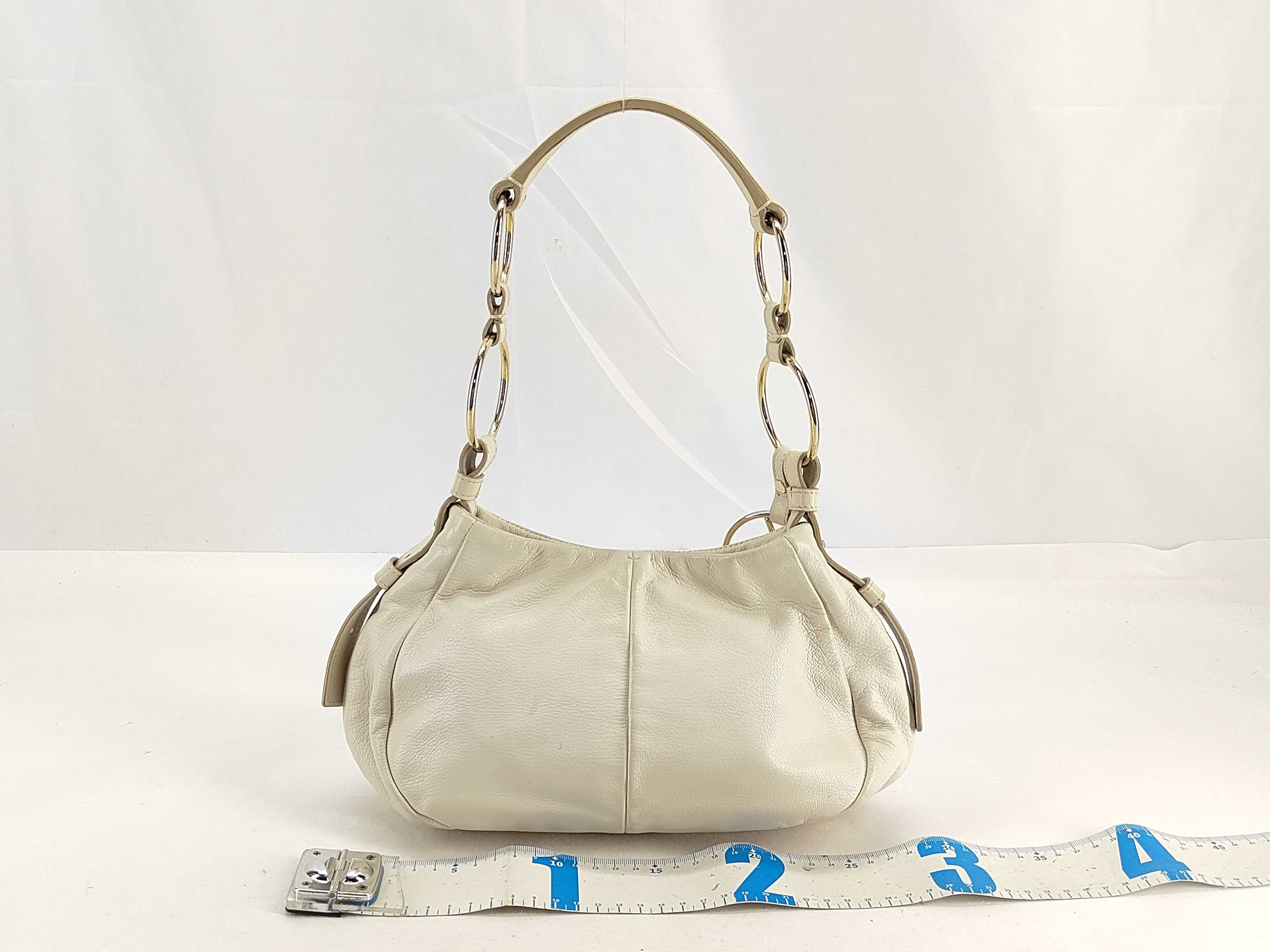 Tom Ford era Sakhalin leather ring bag YSL charm shoulder bag — view 2