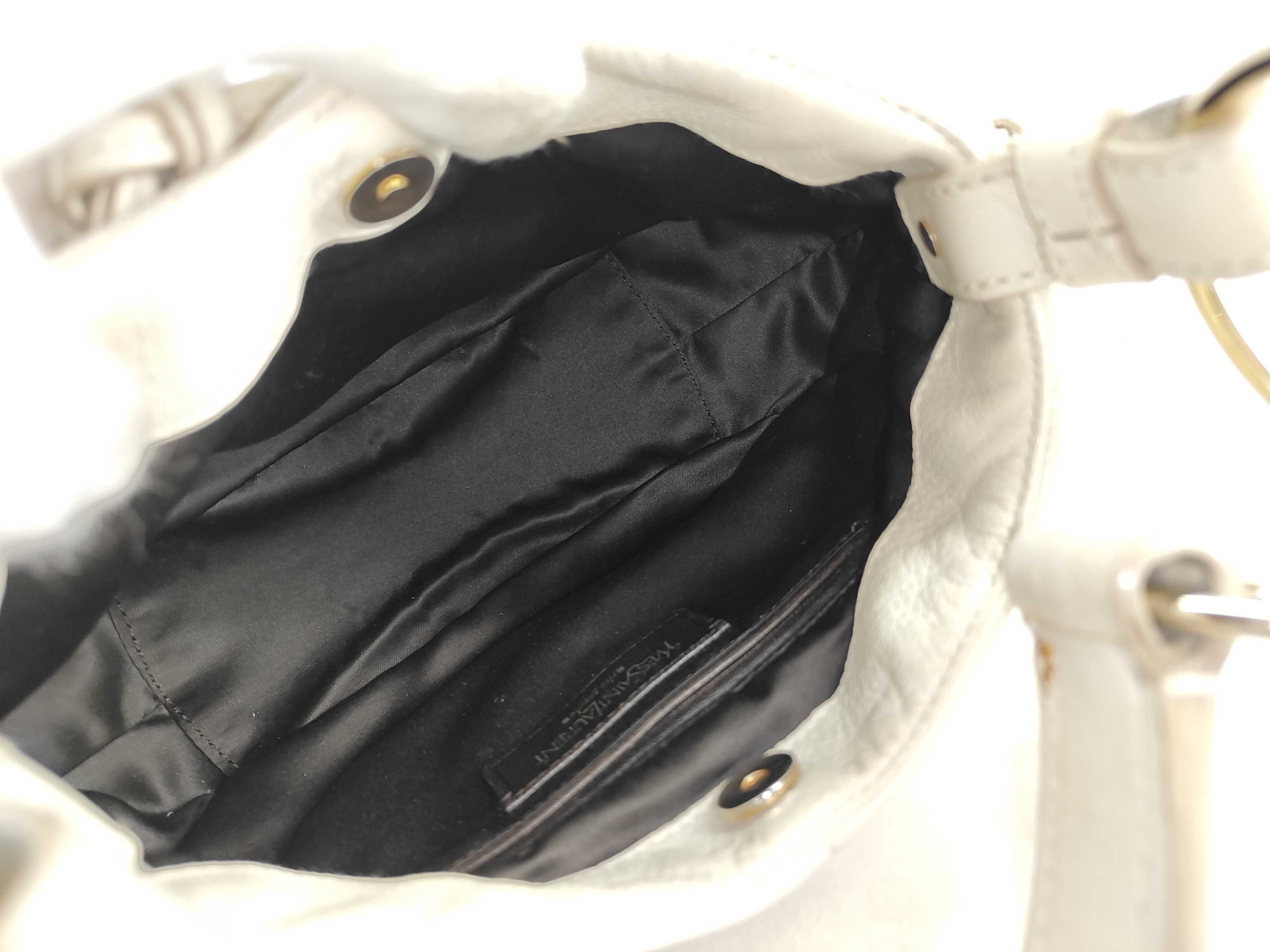 Tom Ford era Sakhalin leather ring bag YSL charm shoulder bag — view 10