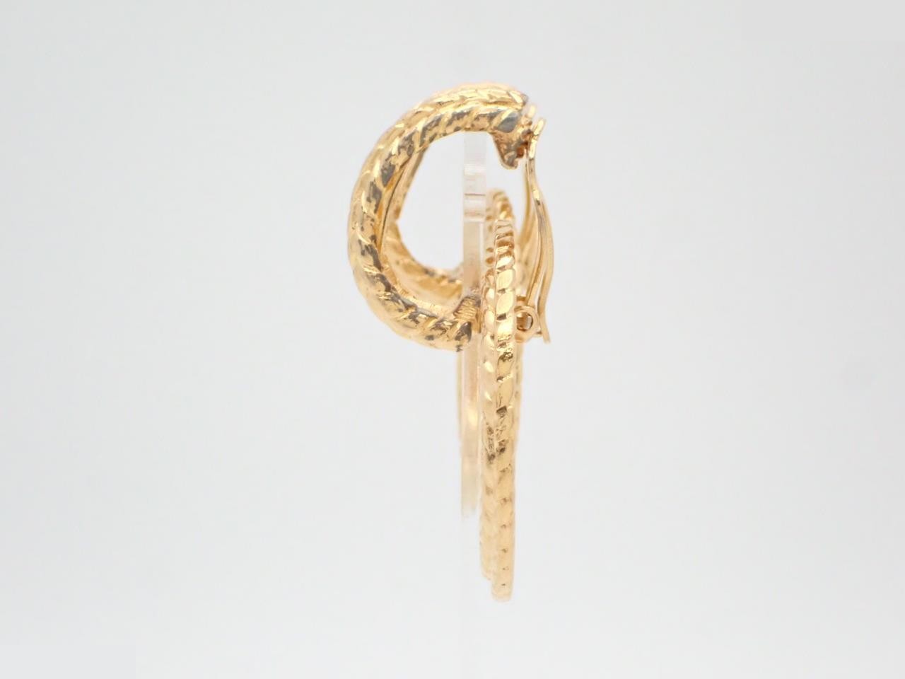 circle earrings — view 3
