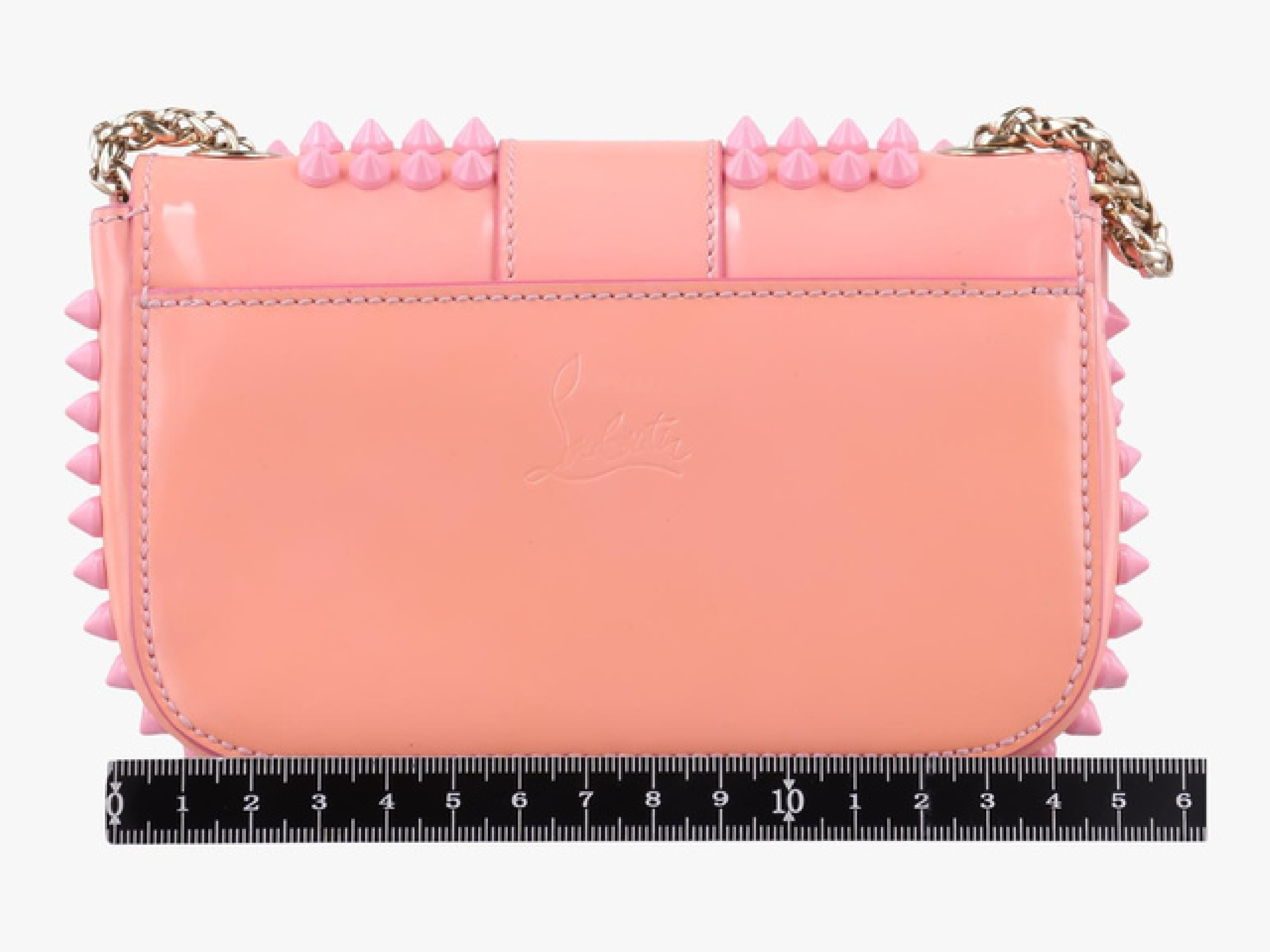 Sweet Charity Scarab Spike Patent Shoulder Bag — view 2