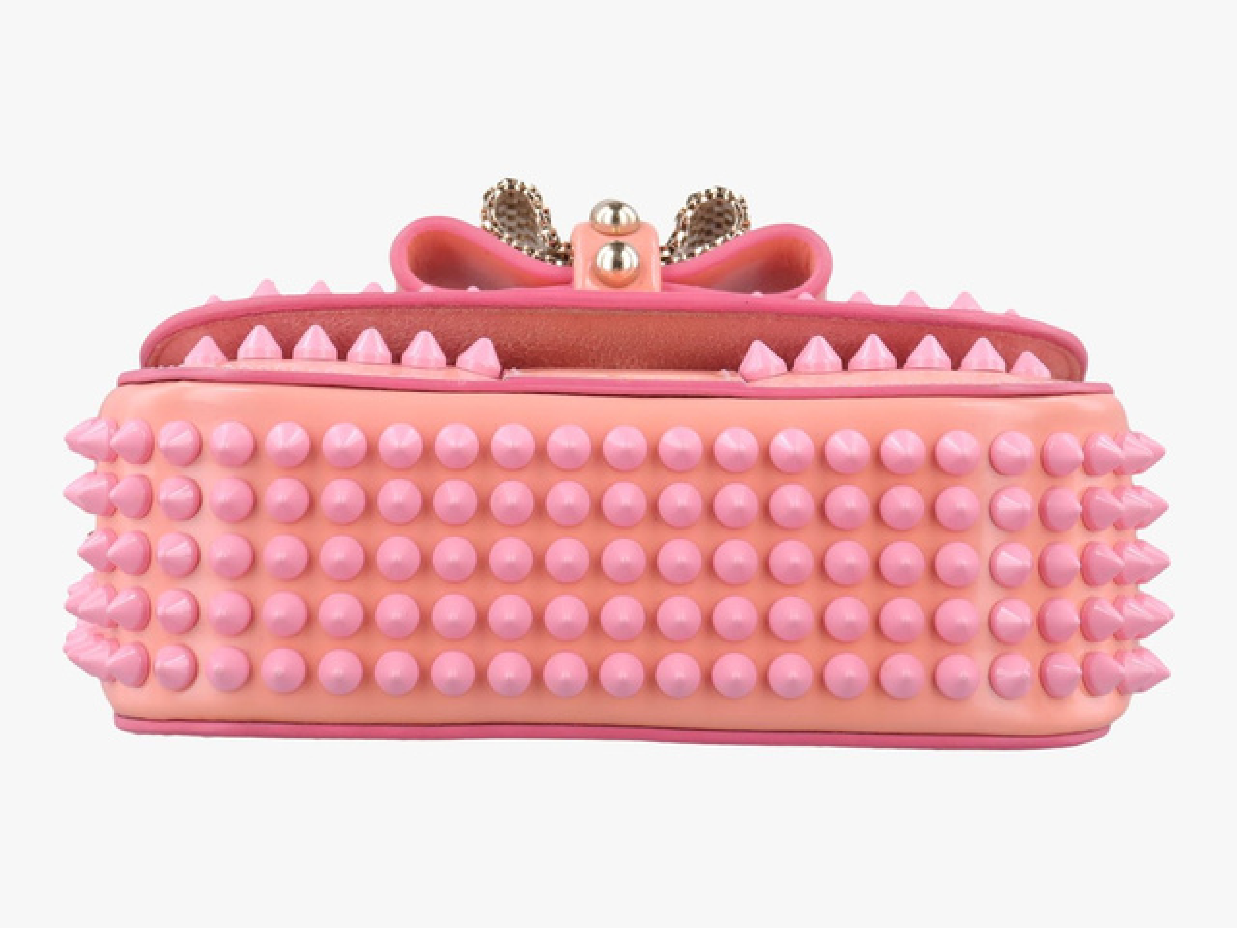 Sweet Charity Scarab Spike Patent Shoulder Bag — view 3