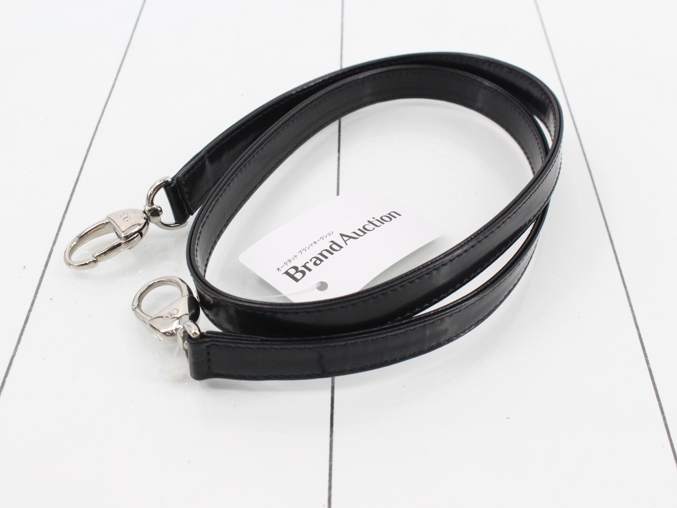 Lady Dior Medium 2-Way Nylon Bag, Black, Silver Hardware, Strap Included — view 7