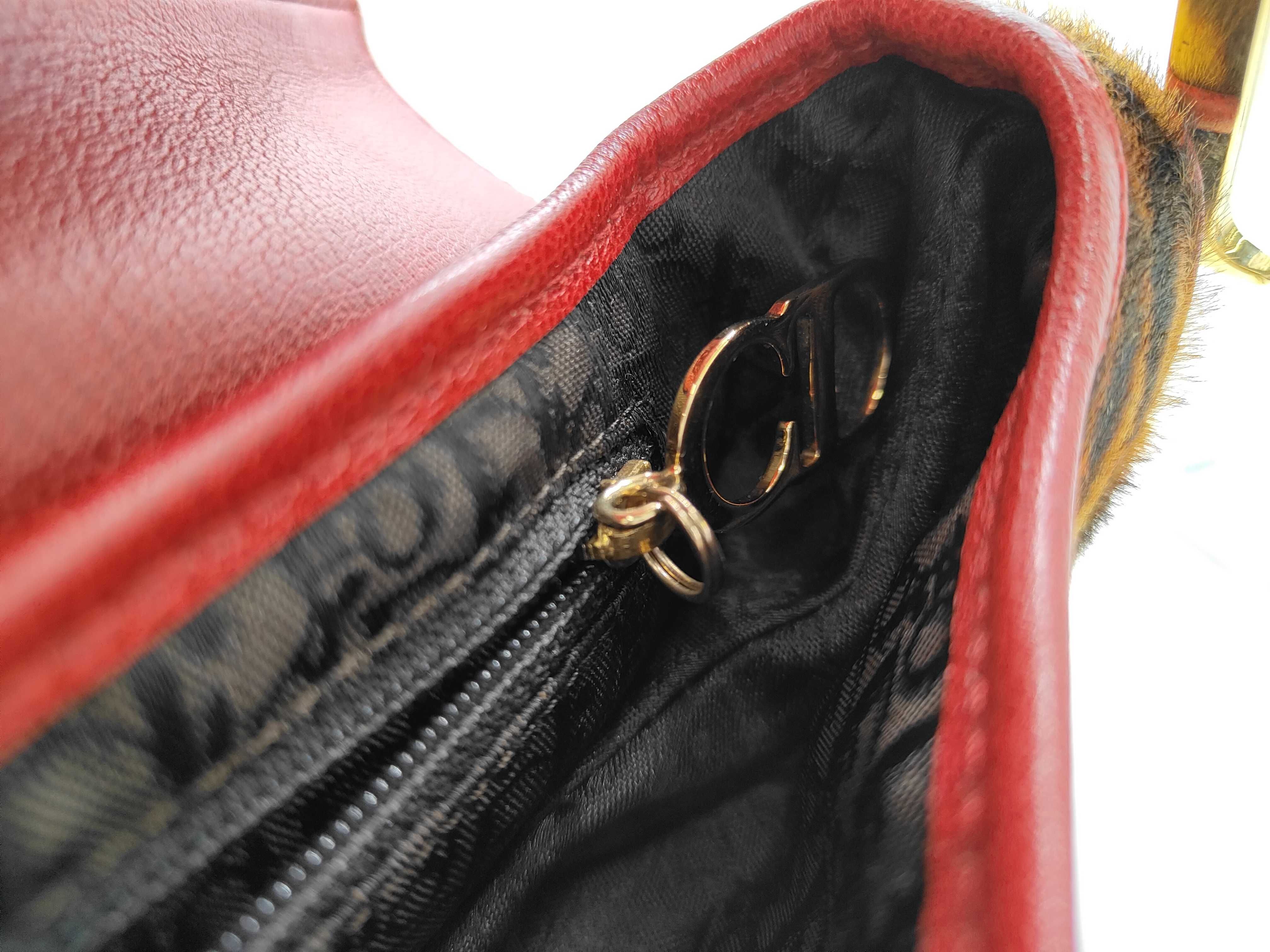 Saddle Bag, Calf Hair, Leopard Print, Dust Bag, Guarantee Card, Shoulder Bag — view 12
