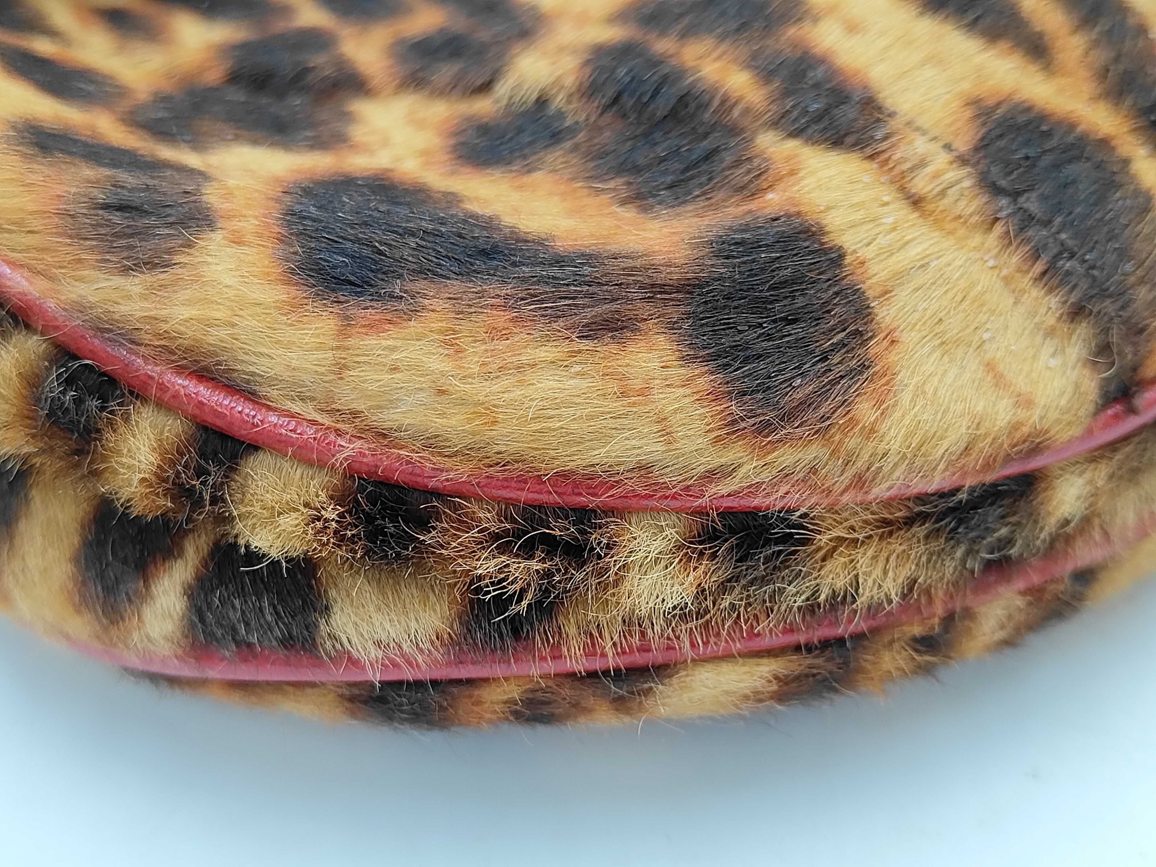 Saddle Bag, Calf Hair, Leopard Print, Dust Bag, Guarantee Card, Shoulder Bag — view 7