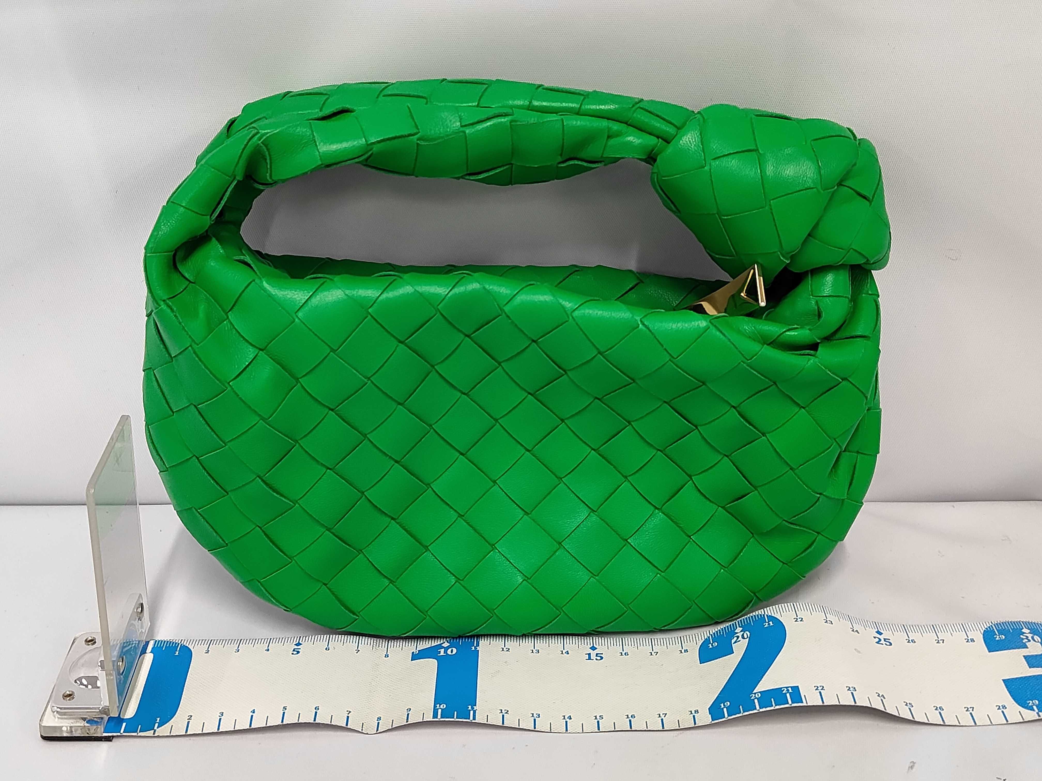 Intrecciato Mini Jodie Green Handbag — view 2