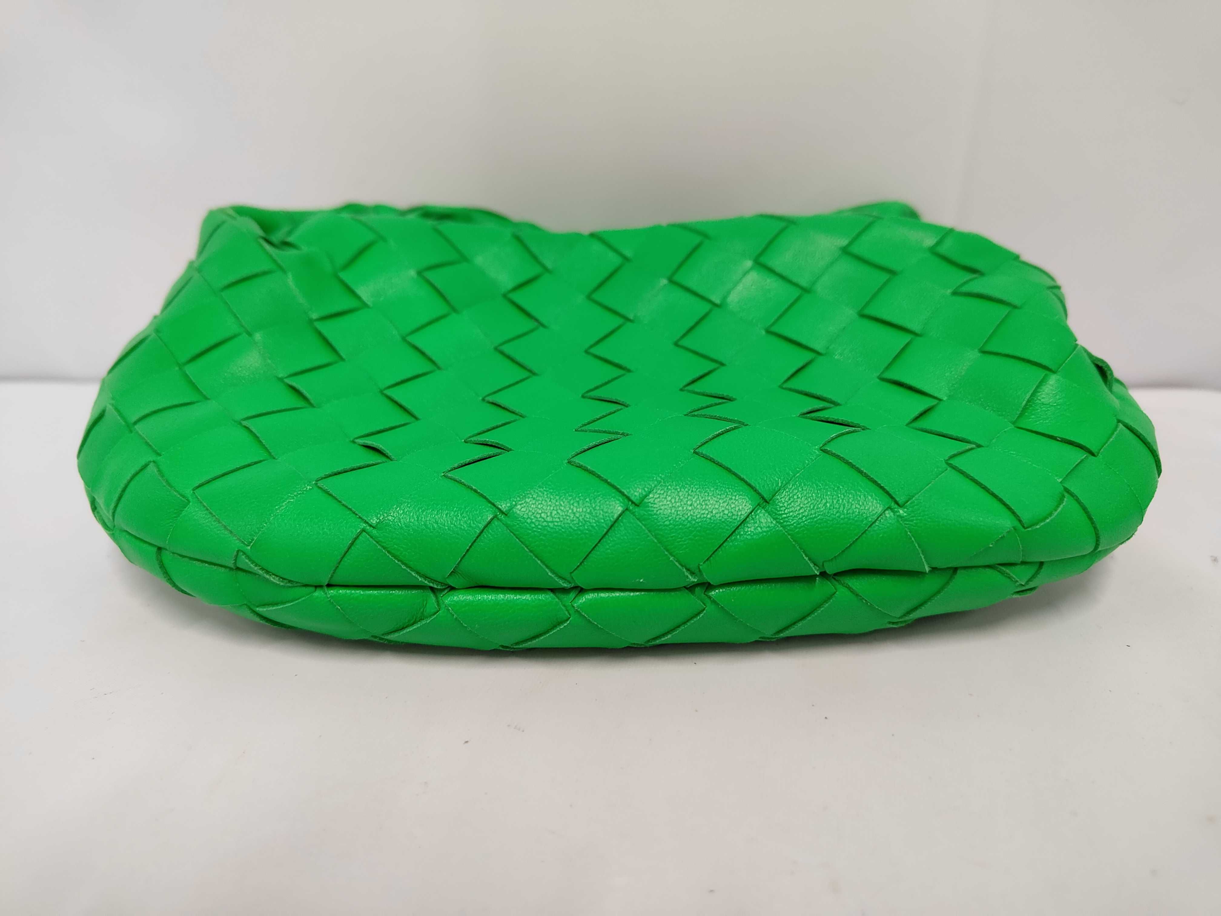 Intrecciato Mini Jodie Green Handbag — view 3