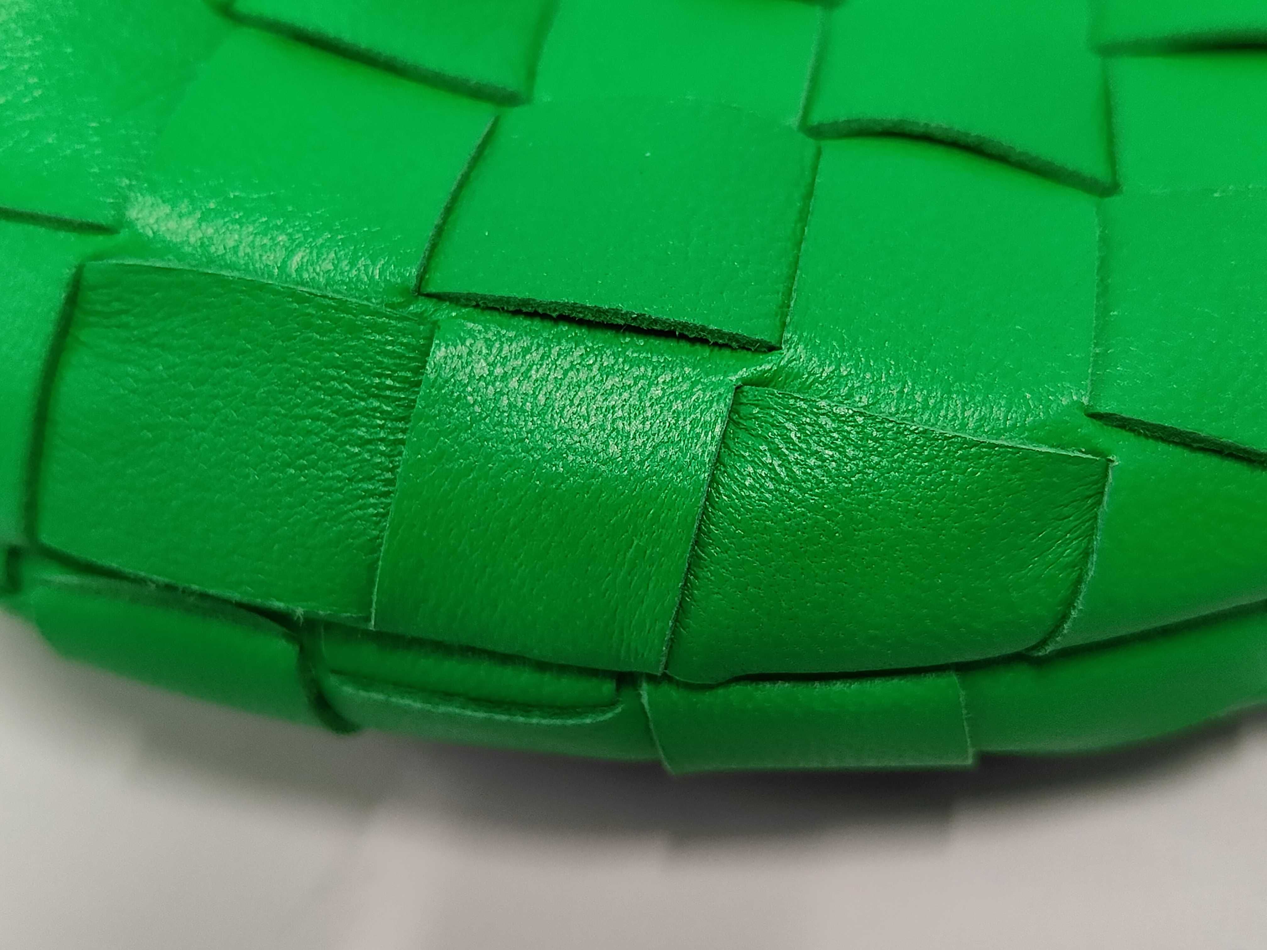 Intrecciato Mini Jodie Green Handbag — view 4