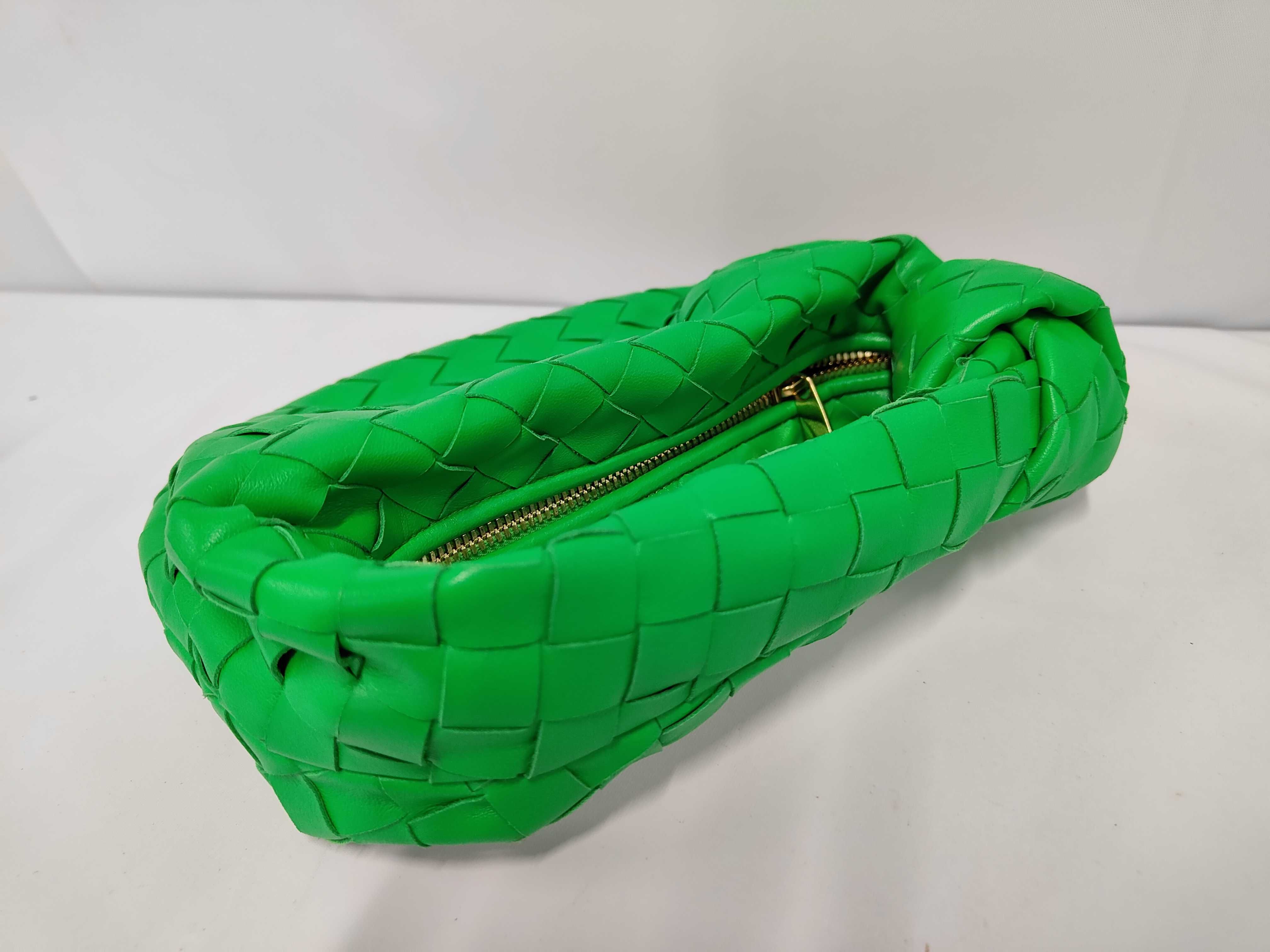 Intrecciato Mini Jodie Green Handbag — view 5