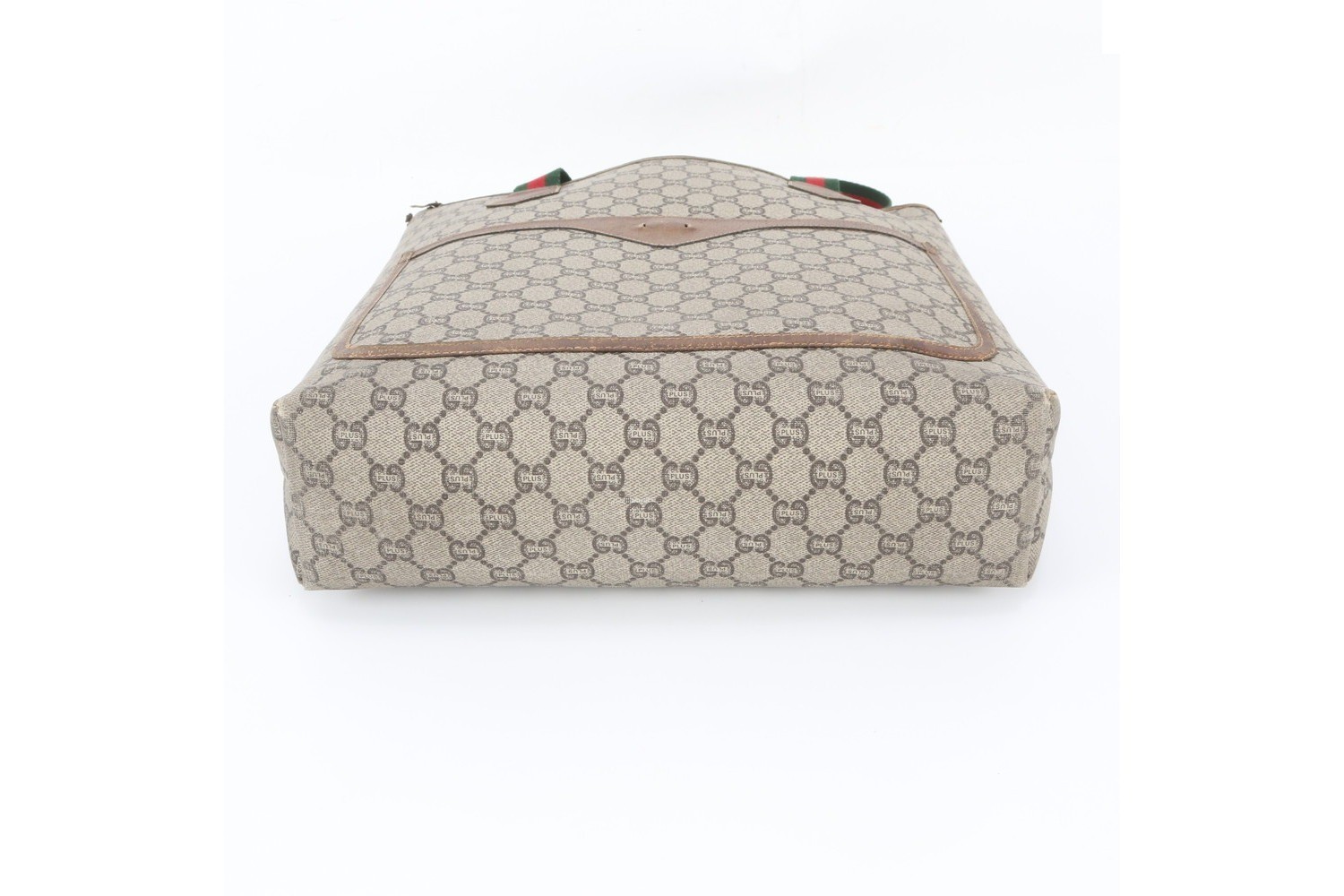 Sherry Line GG Plus Leather Tote Bag Shoulder Bag — view 6