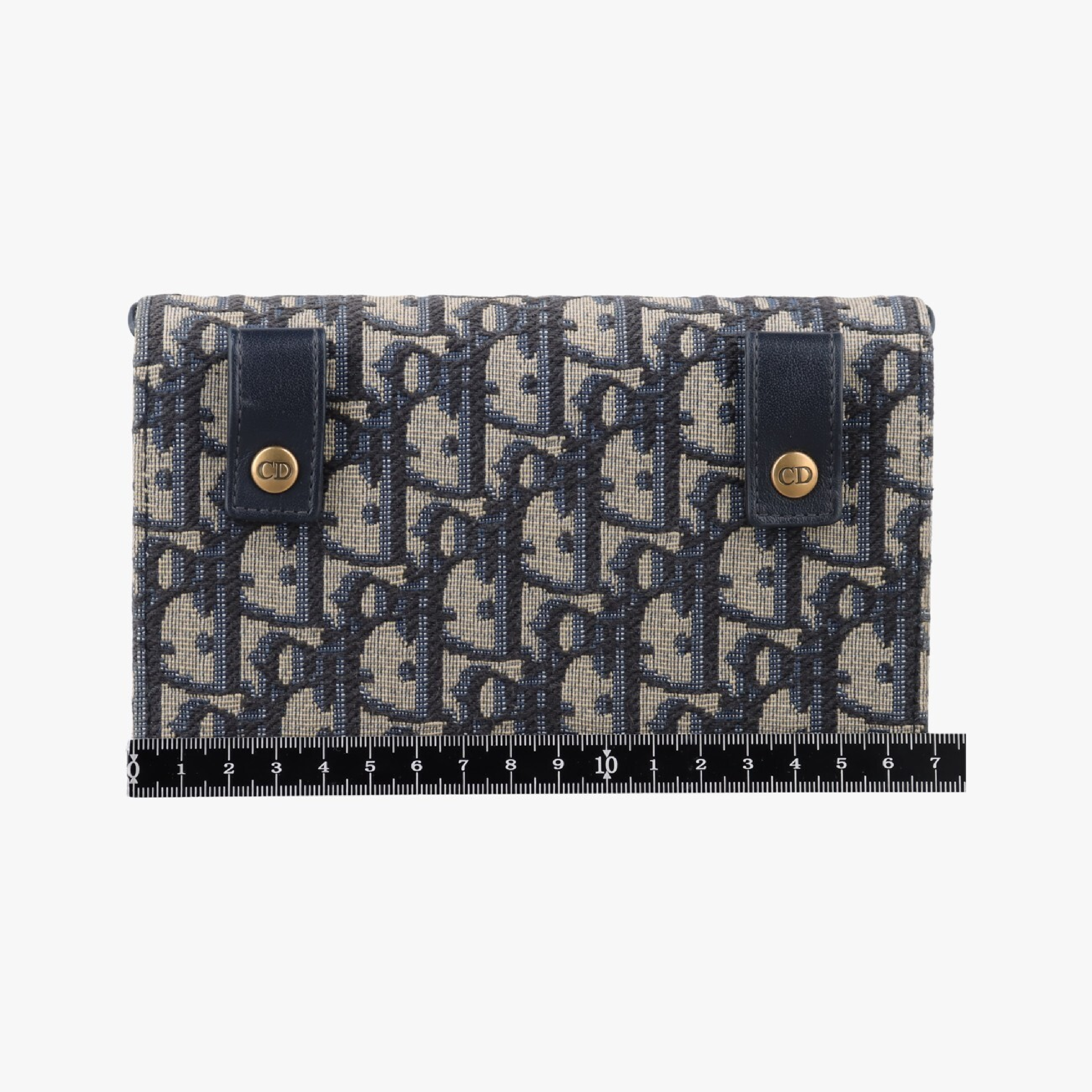 Saddle Navy x Gray Jacquard 12-MA-0252 Waist Bag — view 2