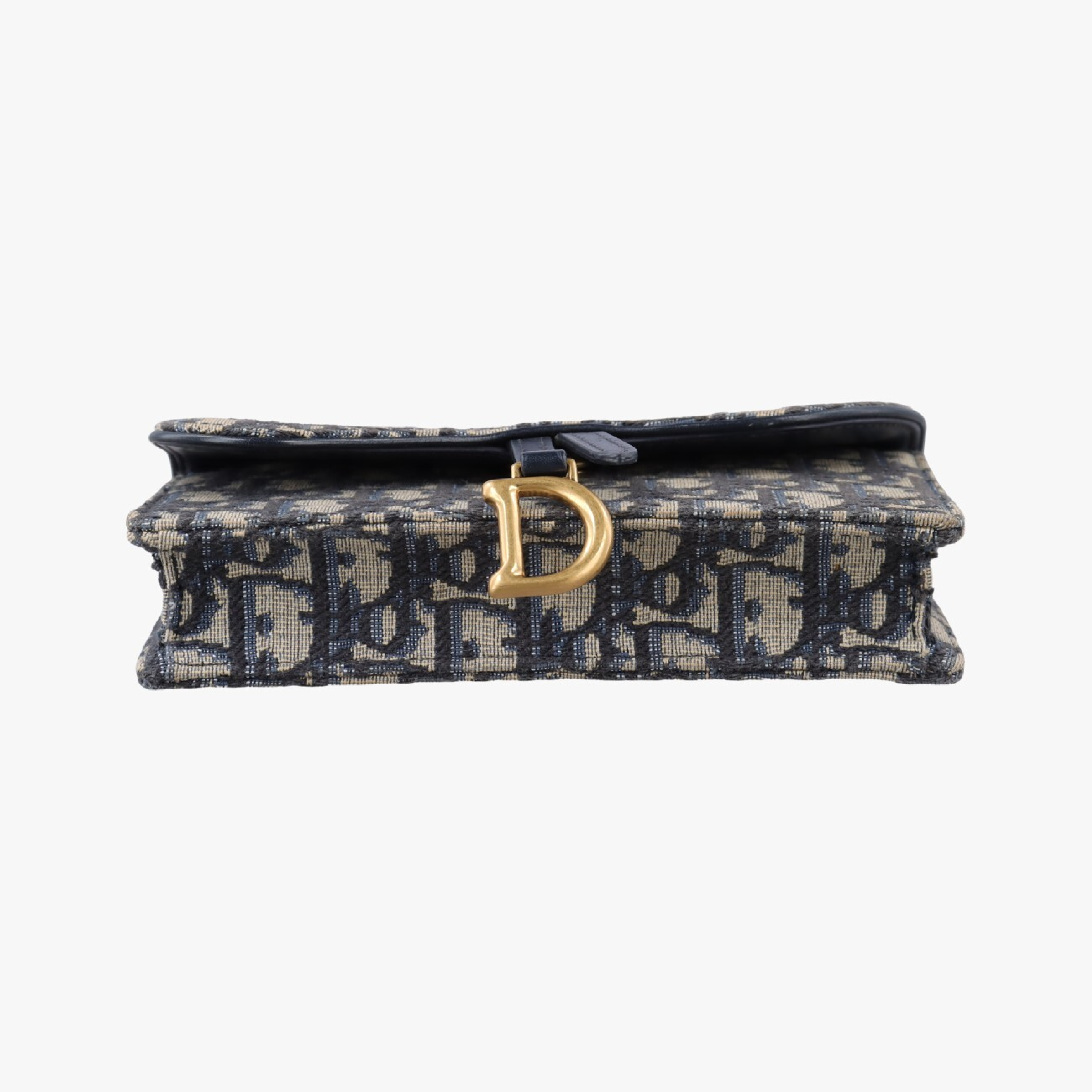 Saddle Navy x Gray Jacquard 12-MA-0252 Waist Bag — view 3