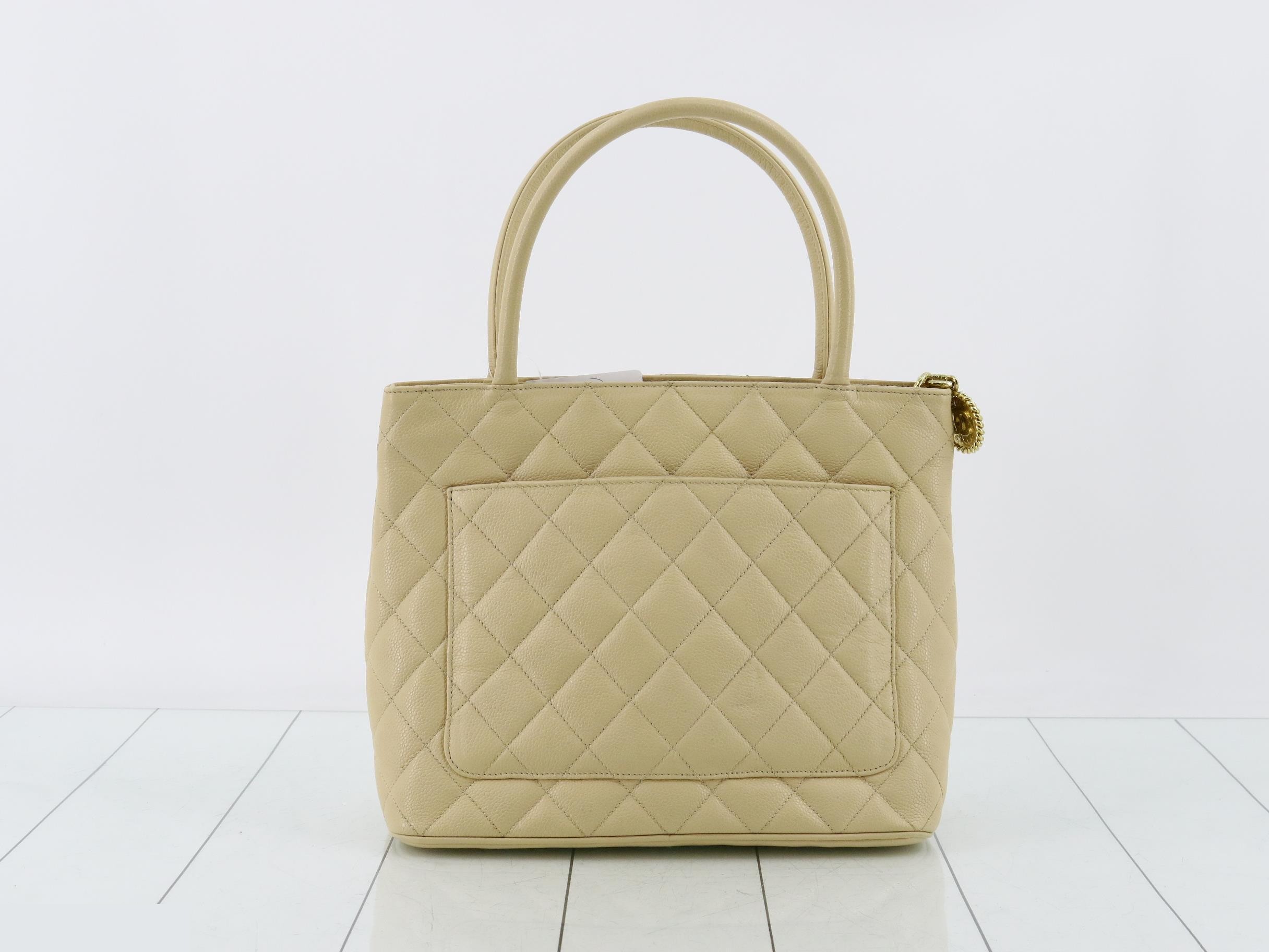 Reissue Tote Bag - Caviar Leather - Coco Mark — view 2