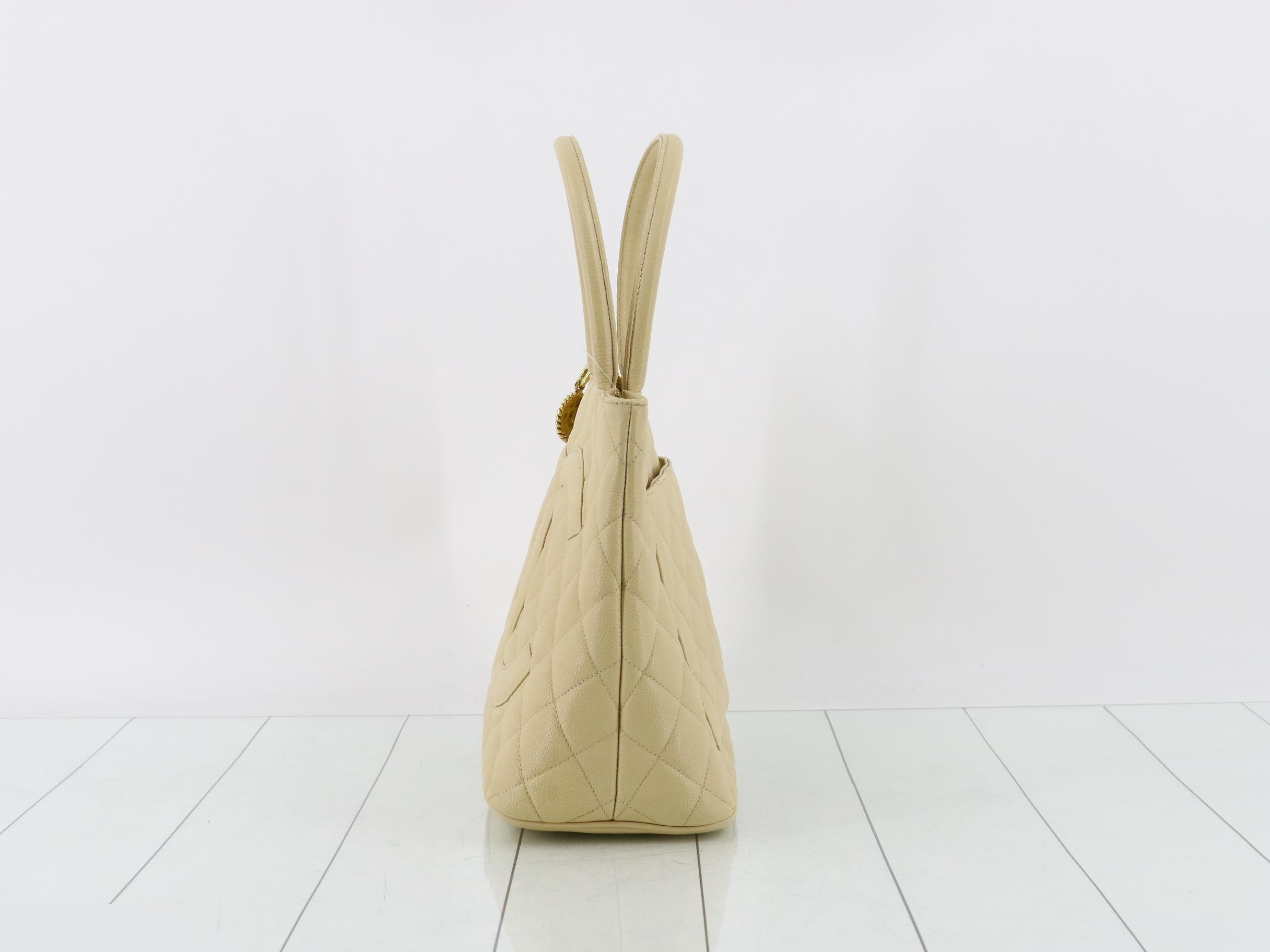 Reissue Tote Bag - Caviar Leather - Coco Mark — view 3