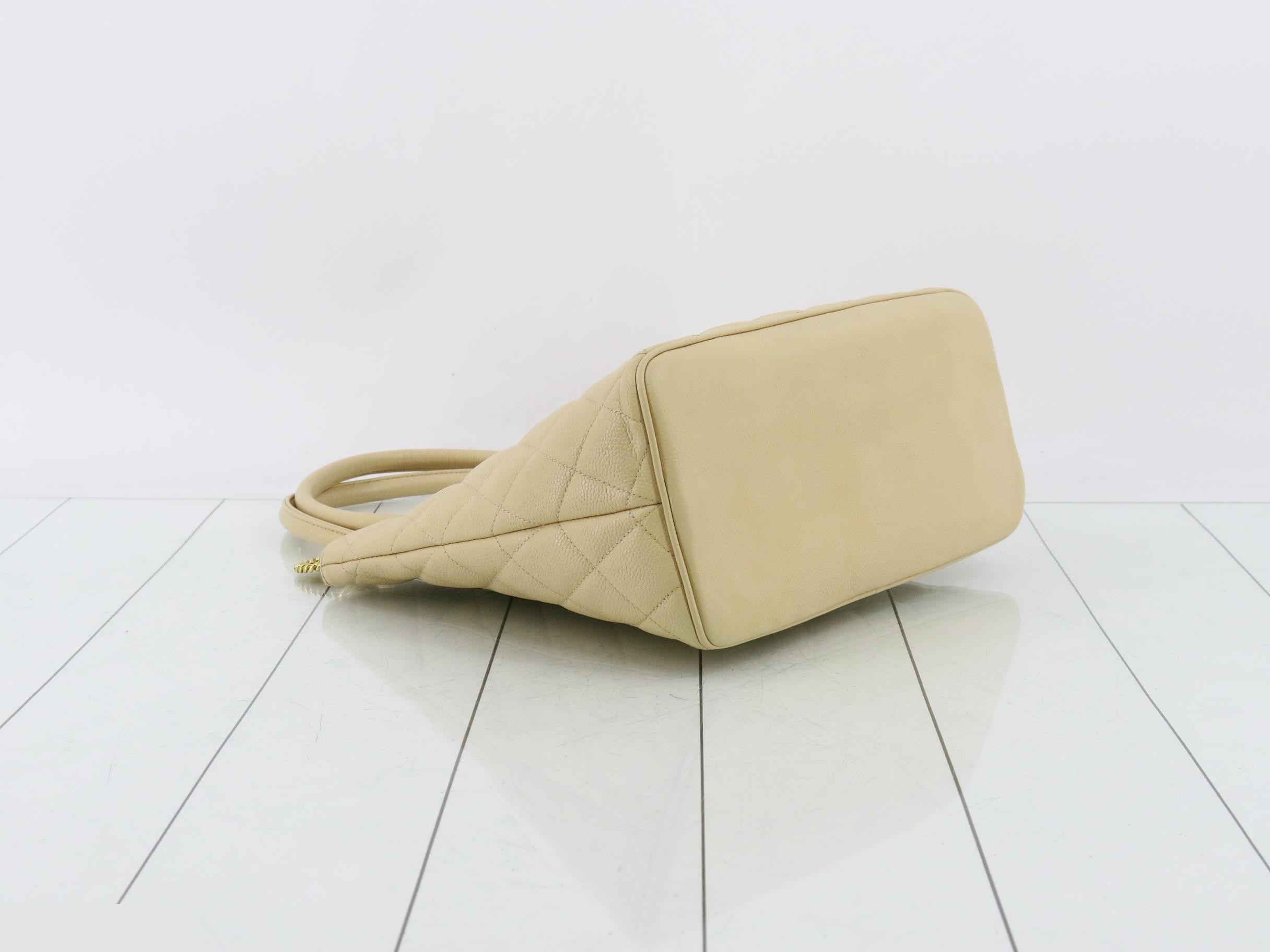Reissue Tote Bag - Caviar Leather - Coco Mark — view 5