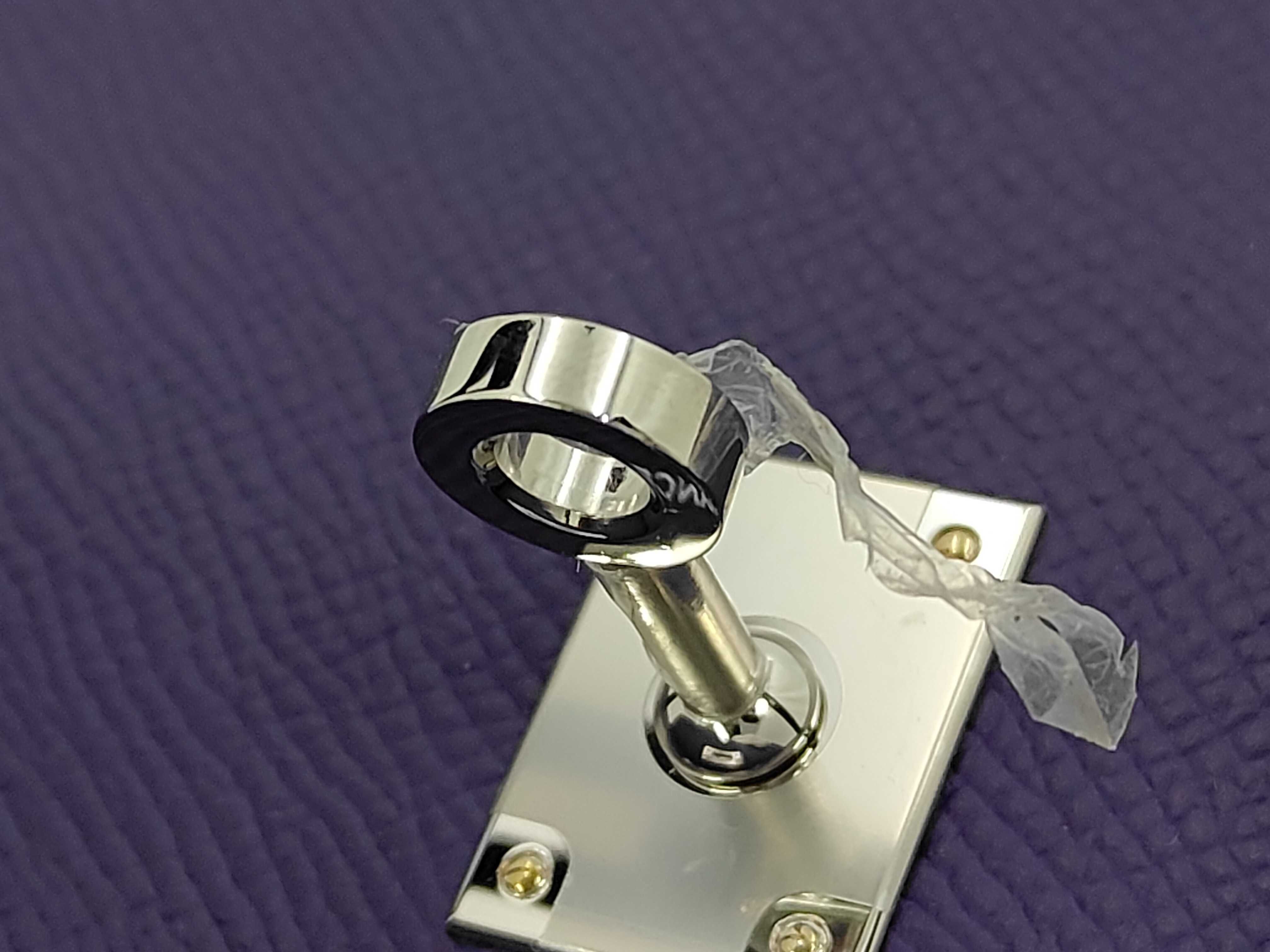 Kelly 25 Togo Purple SV G Stamp with Seal Shoulder Bag — view 15