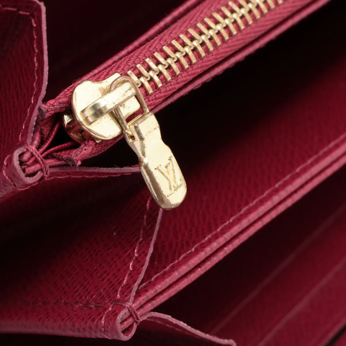 Monogram Zippy Wallet M41895 Fuchsia Round Zip Wallet (RFID detected) — view 10