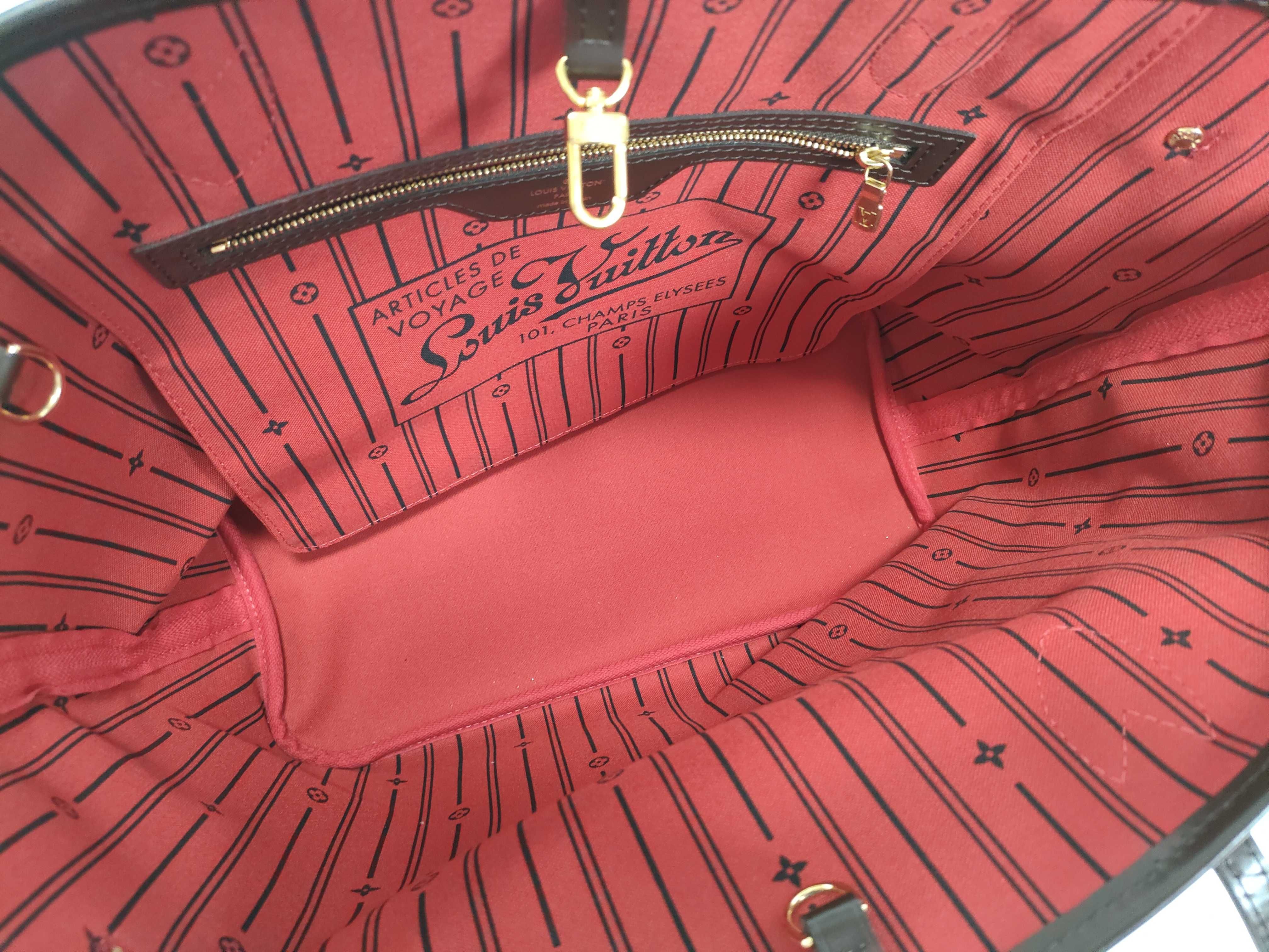 Damier Neverfull MM N51105 Tote Bag — view 9